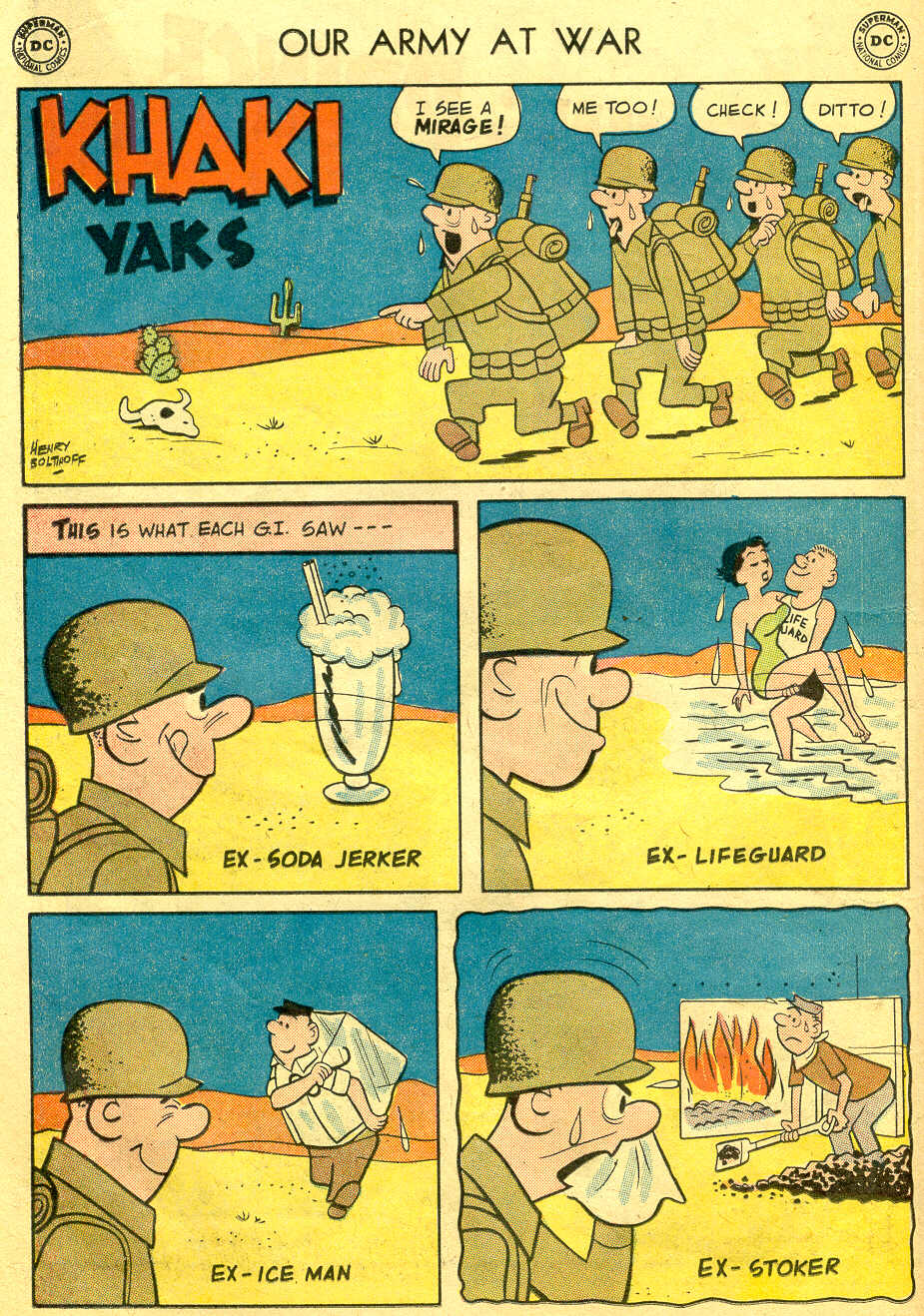 Read online Our Army at War (1952) comic -  Issue #81 - 10