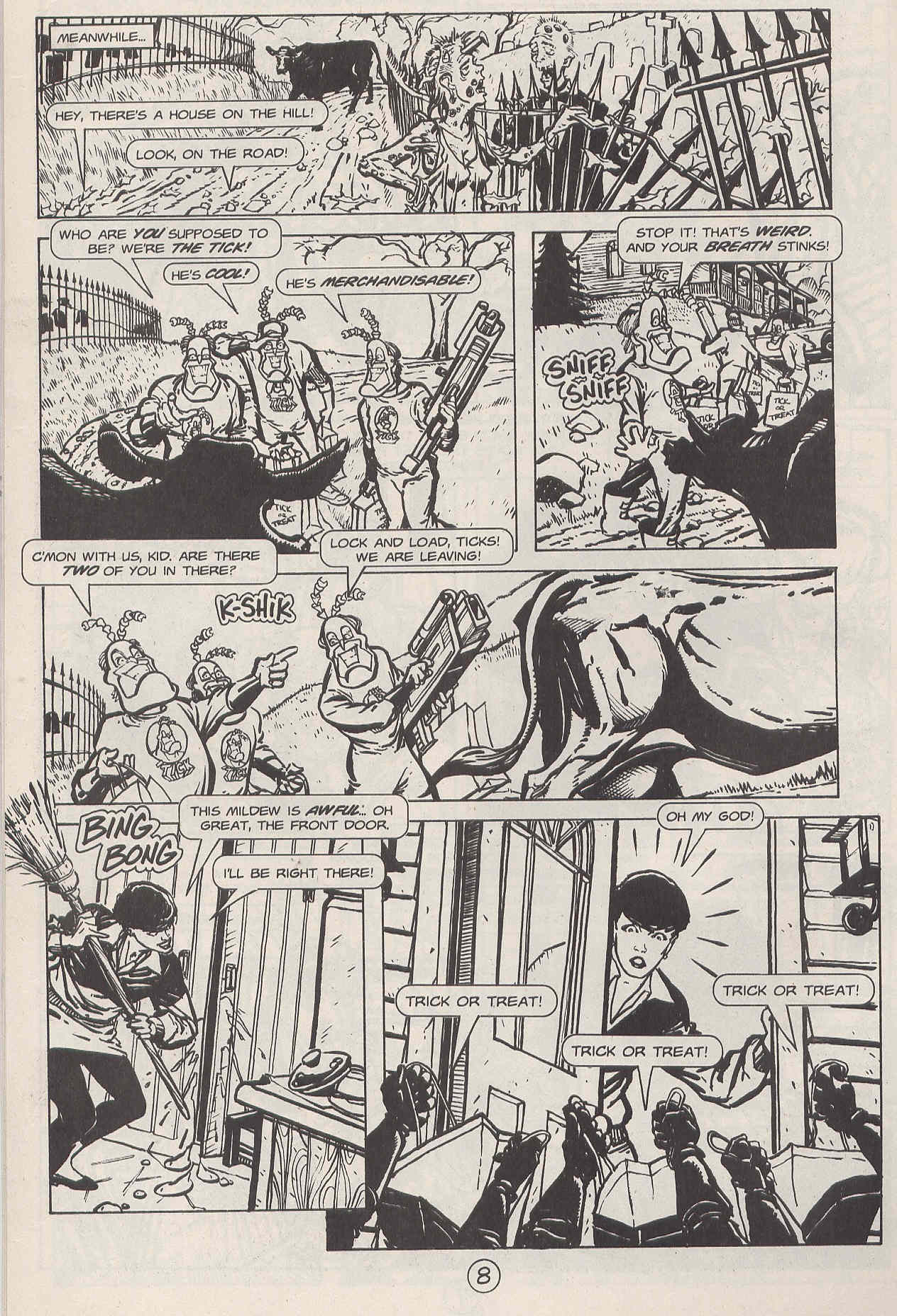 Read online Man-Eating Cow comic -  Issue #7 - 9