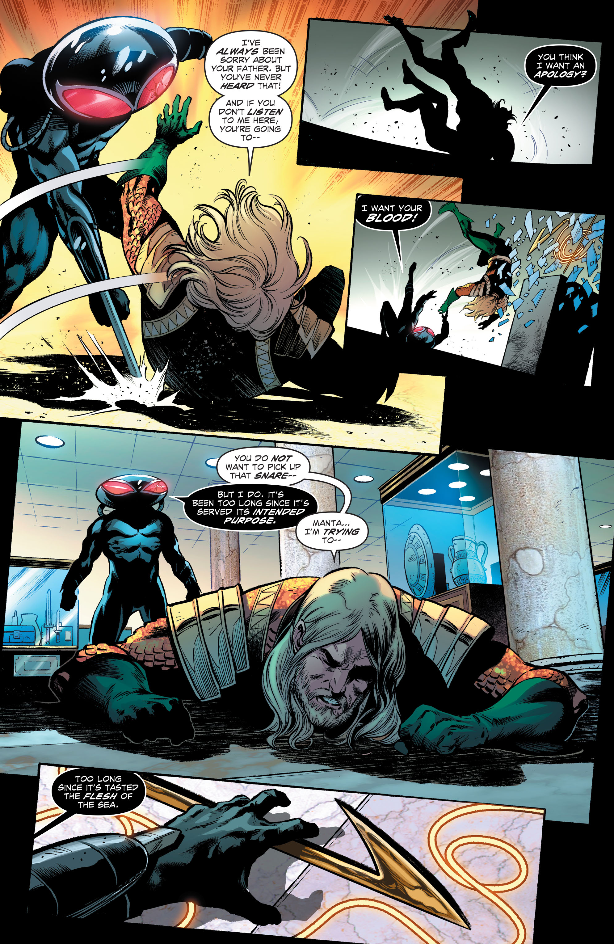 Read online Aquaman: Deep Dives comic -  Issue #1 - 10