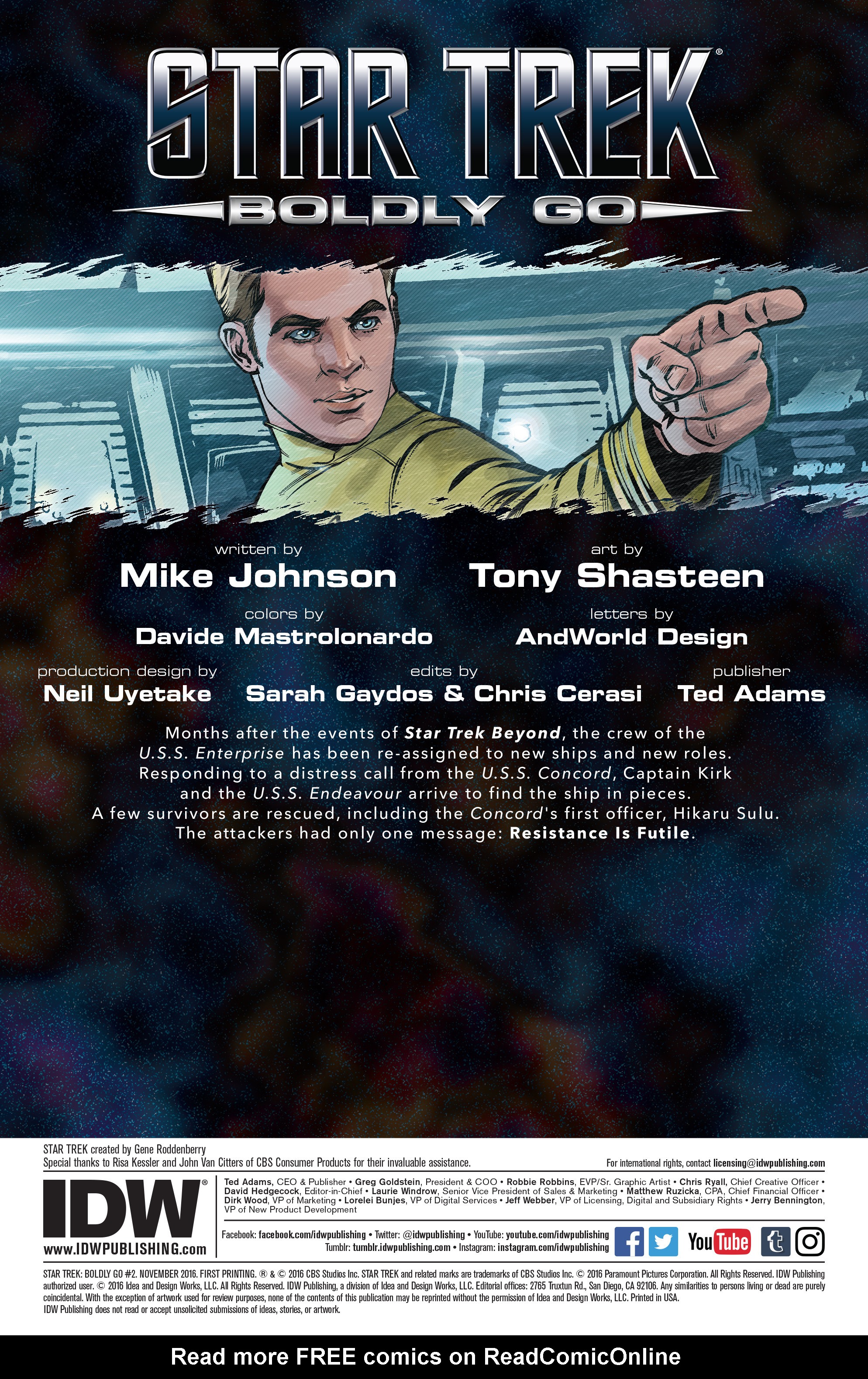 Read online Star Trek: Boldly Go comic -  Issue #2 - 2