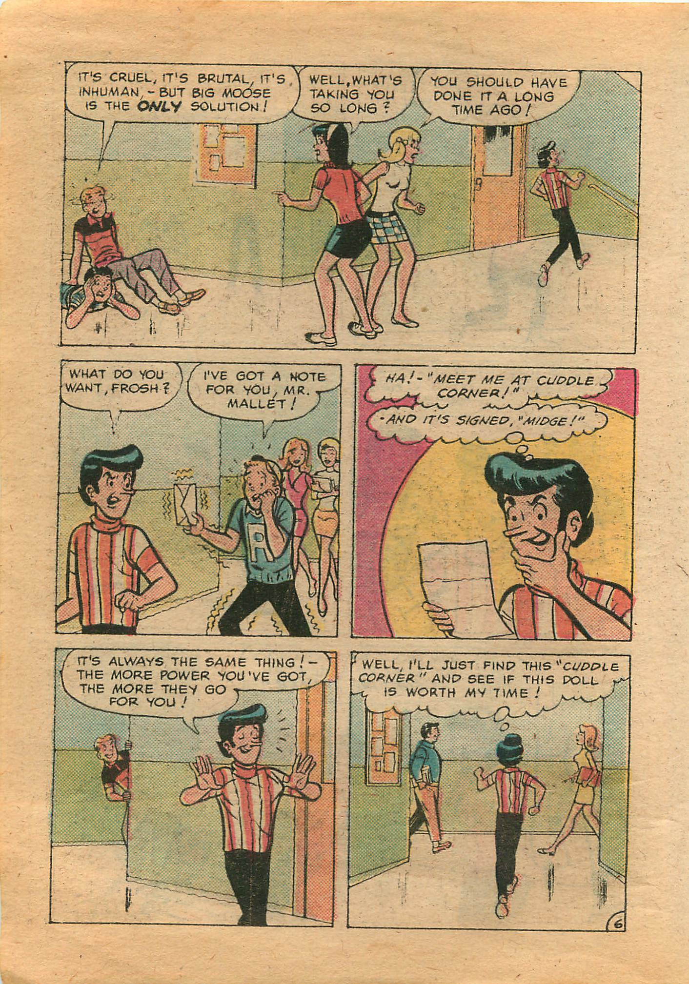 Read online Jughead Jones Comics Digest comic -  Issue #16 - 60