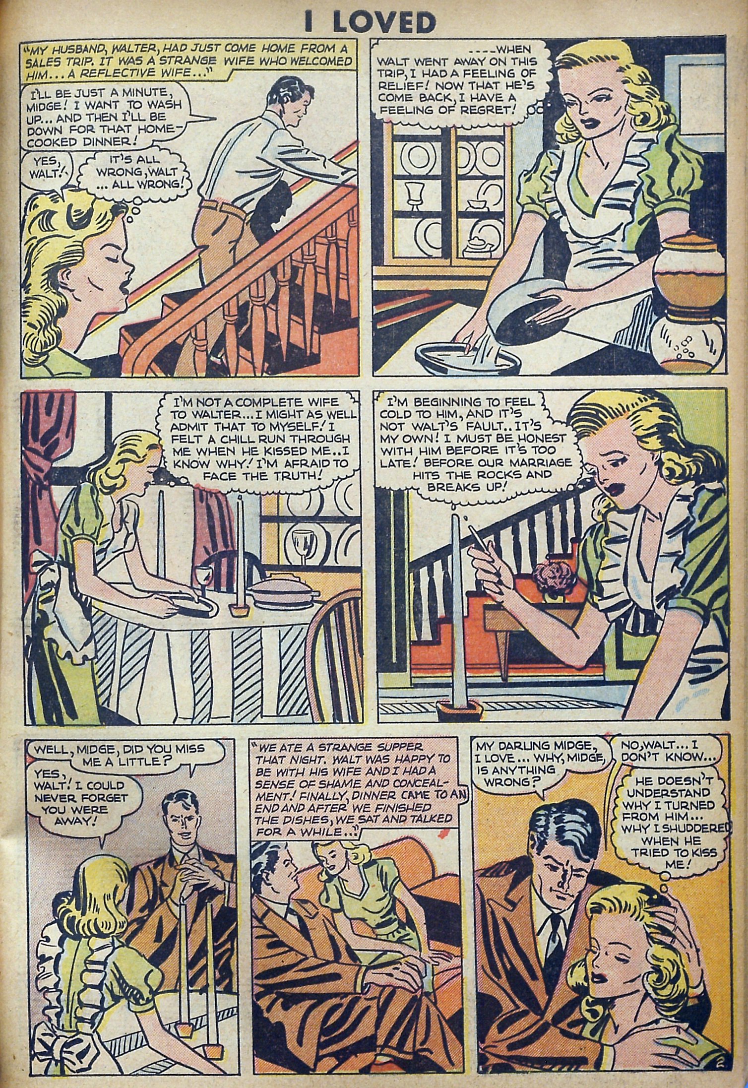 Read online I Loved Real Confession Stories comic -  Issue #32 - 2
