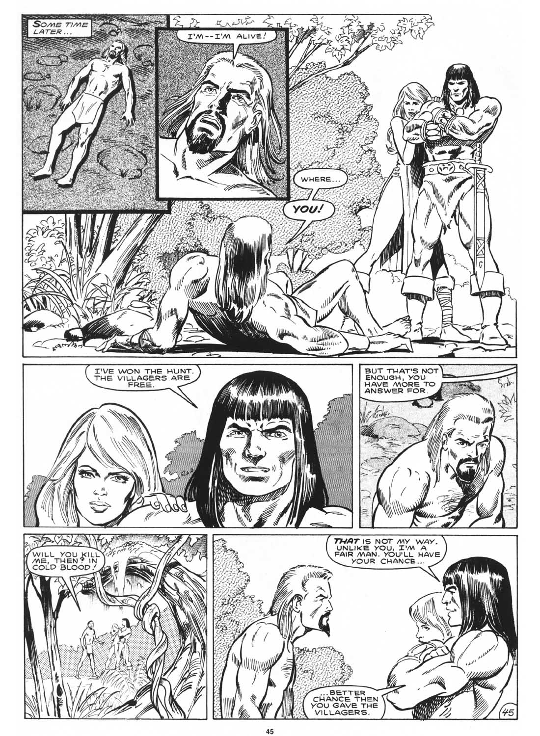 Read online The Savage Sword Of Conan comic -  Issue #171 - 47