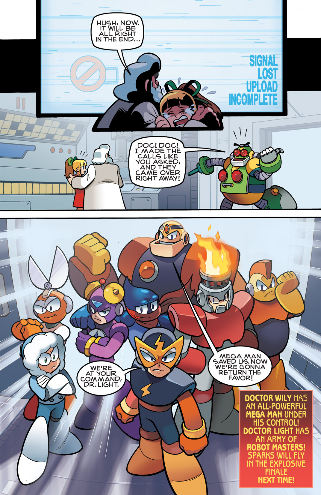 Read online Mega Man comic -  Issue # _TPB 3 - 74