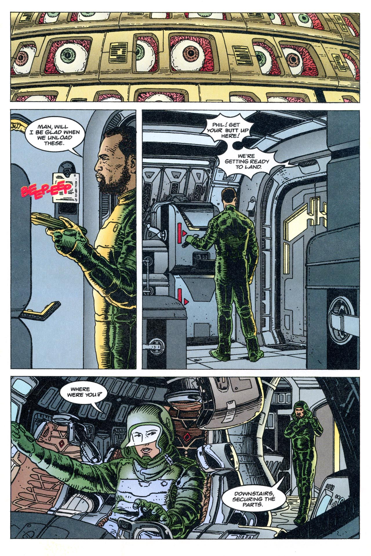 Read online Aliens: Stronghold comic -  Issue #1 - 6