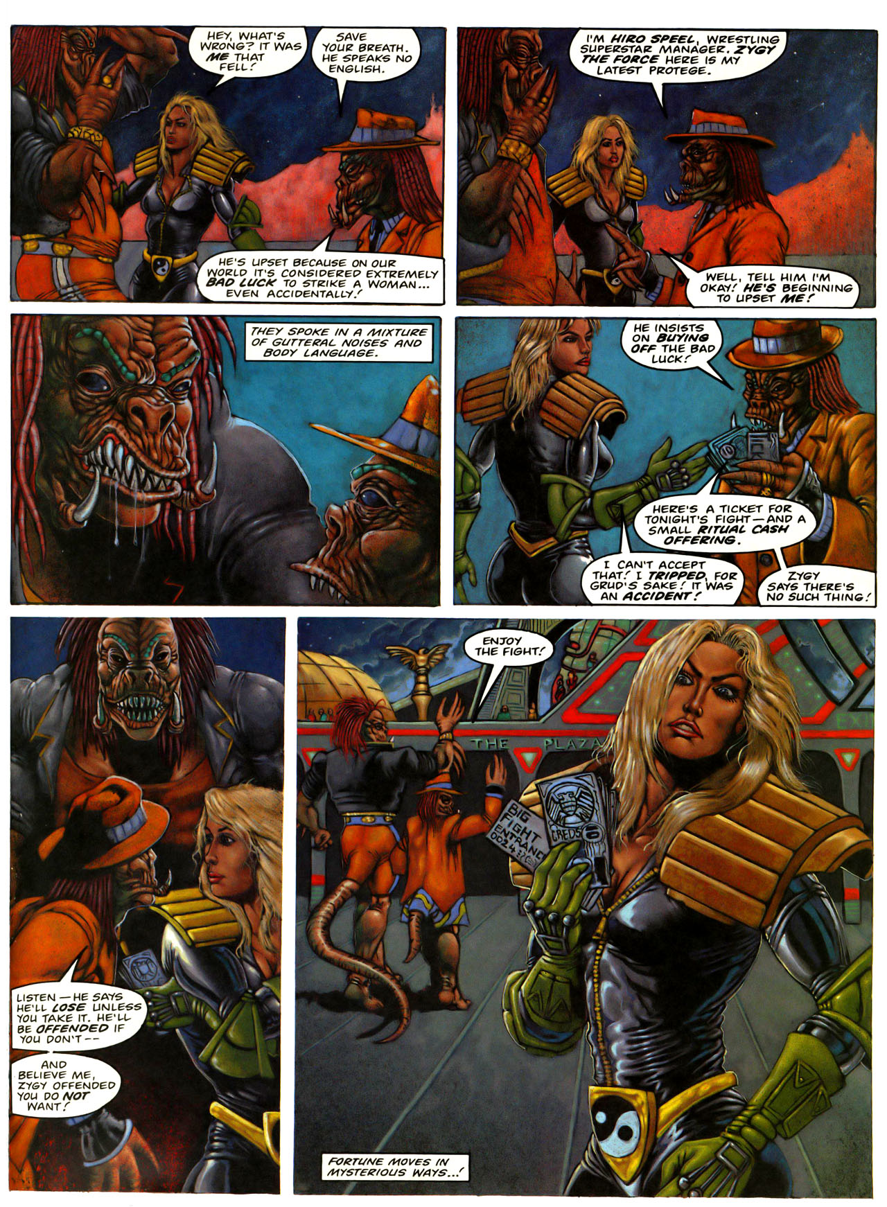 Read online Judge Dredd: The Megazine (vol. 2) comic -  Issue #52 - 45