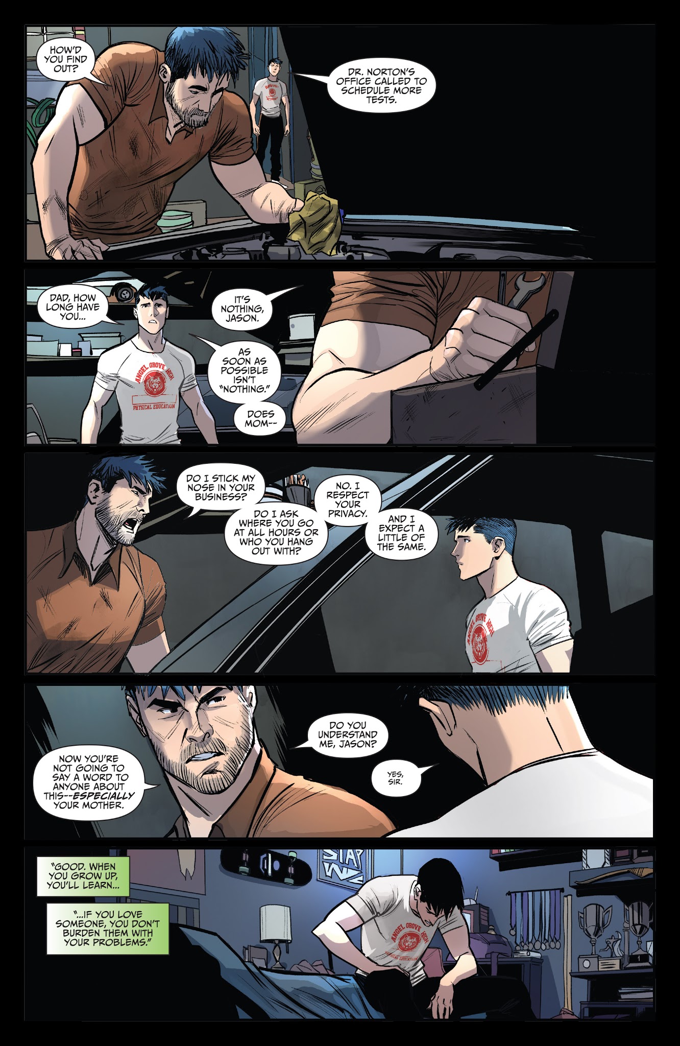Read online Saban's Go Go Power Rangers comic -  Issue #9 - 22