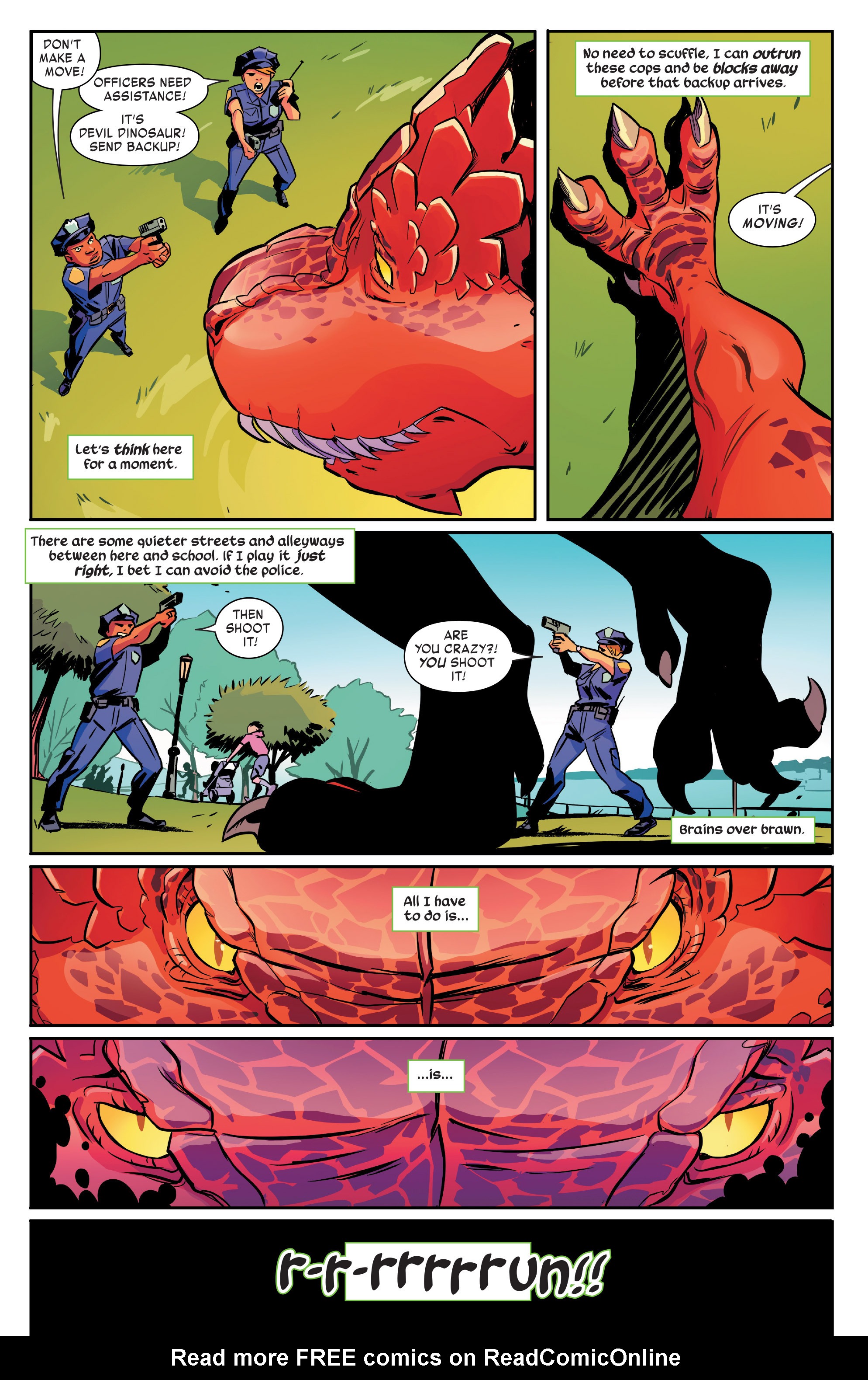 Read online Moon Girl And Devil Dinosaur comic -  Issue #8 - 10