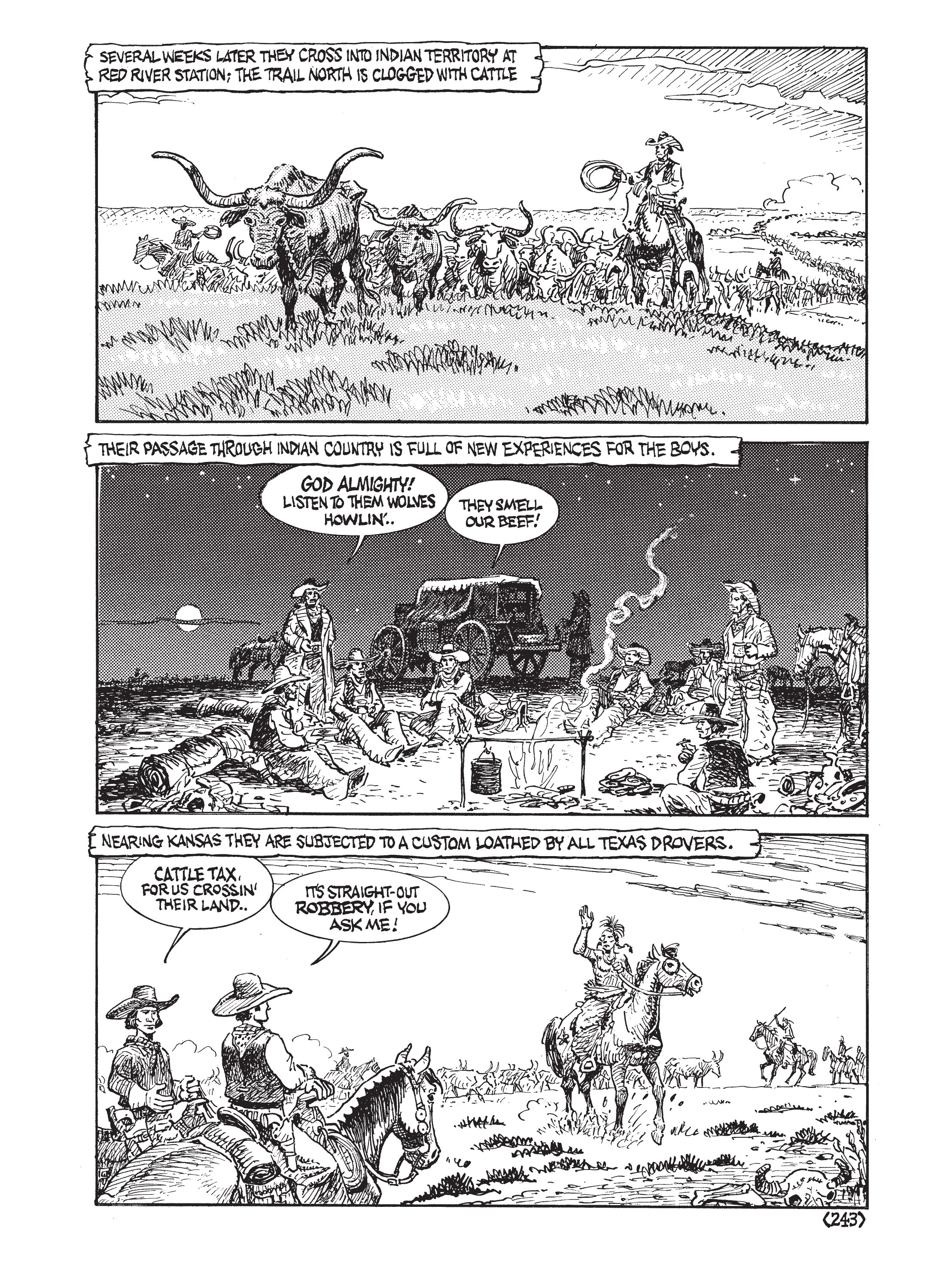 Read online Jack Jackson's American History: Los Tejanos and Lost Cause comic -  Issue # TPB (Part 3) - 41