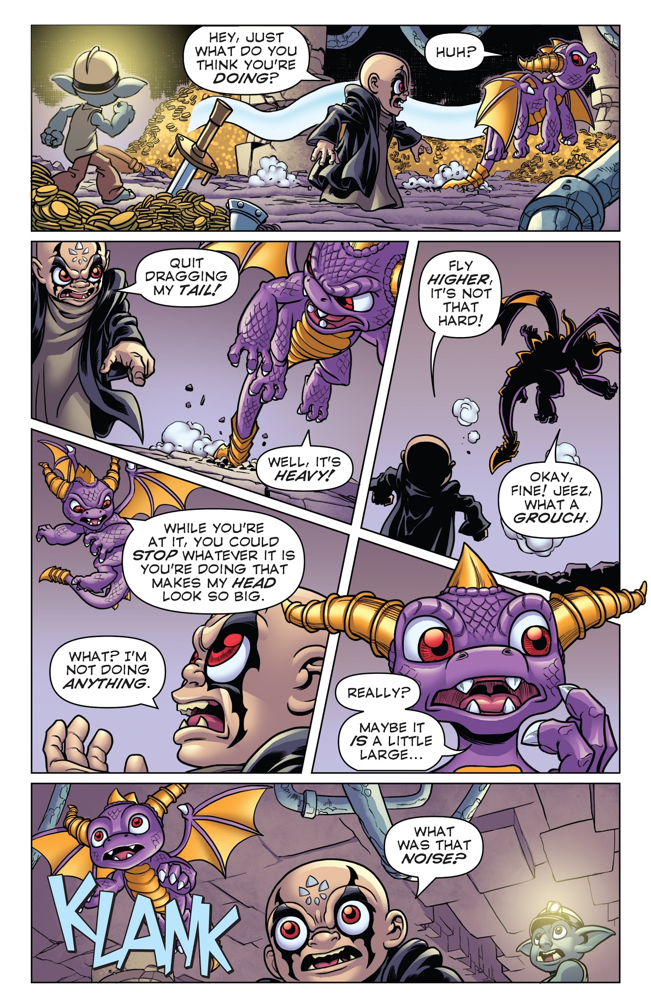 Read online Skylanders Quarterly-Spyro & Friends: Goldslinger comic -  Issue # Full - 37