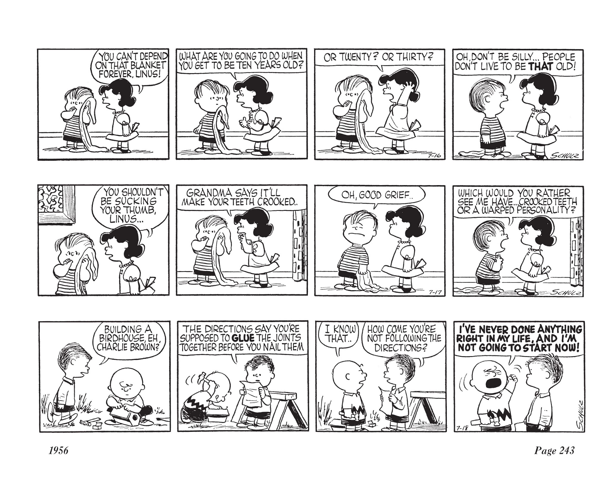 Read online The Complete Peanuts comic -  Issue # TPB 3 - 256