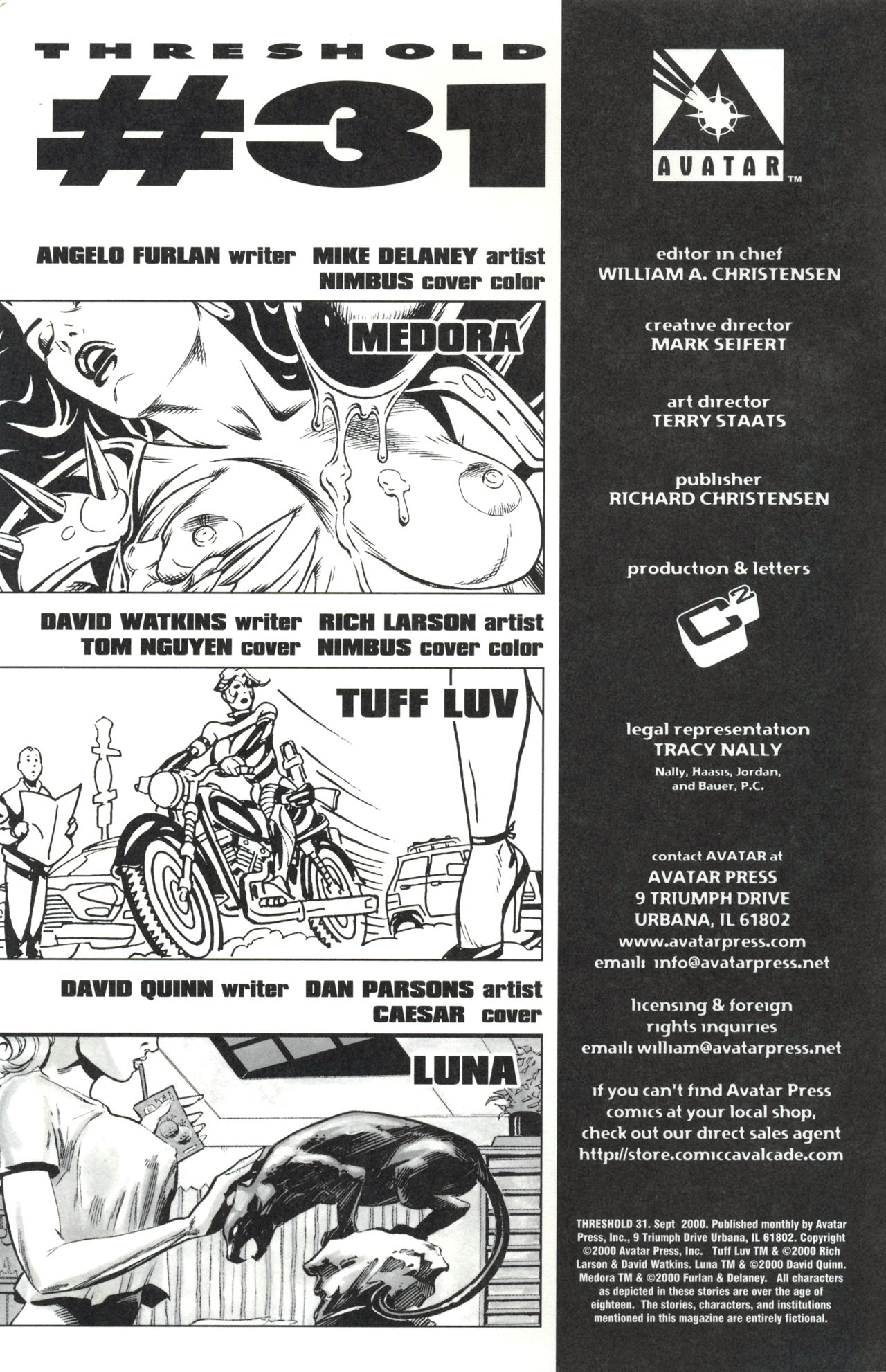 Read online Threshold (1998) comic -  Issue #31 - 3