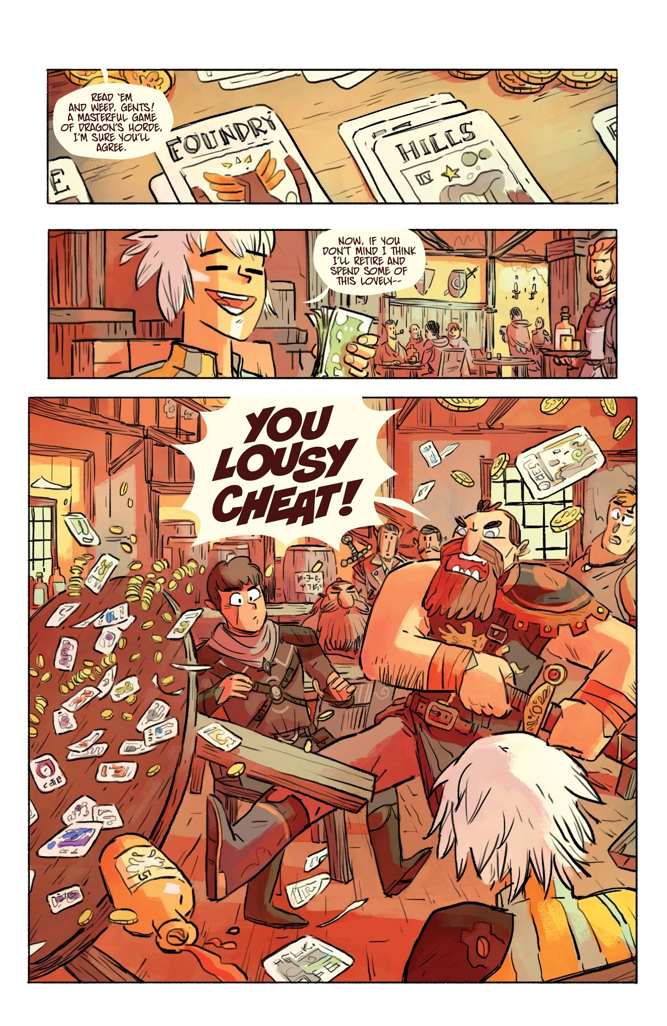 Read online Scales & Scoundrels comic -  Issue #1 - 4