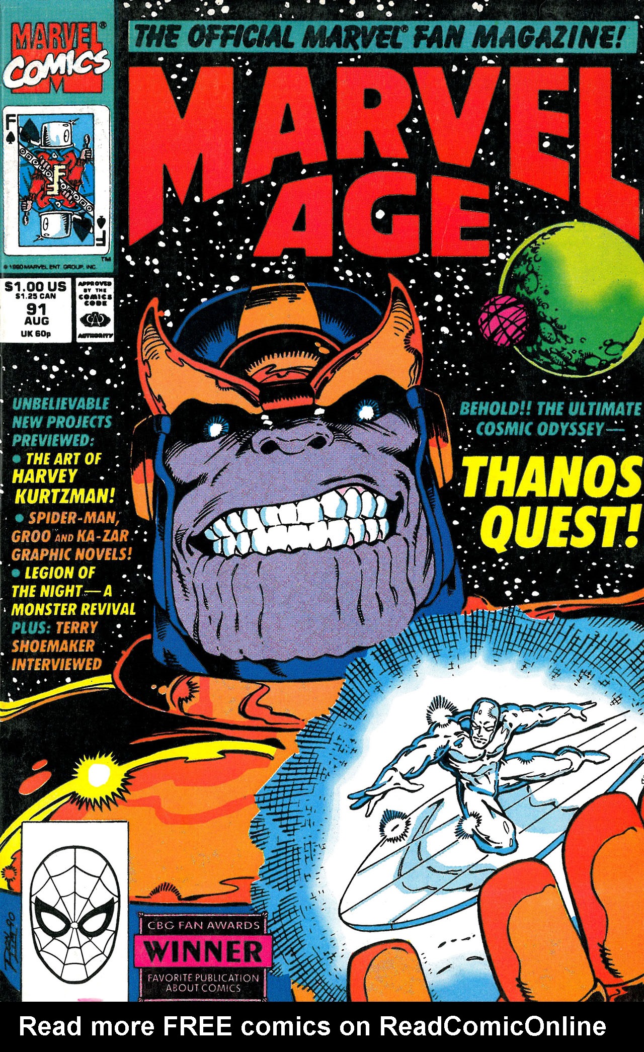 Read online Marvel Age comic -  Issue #91 - 1