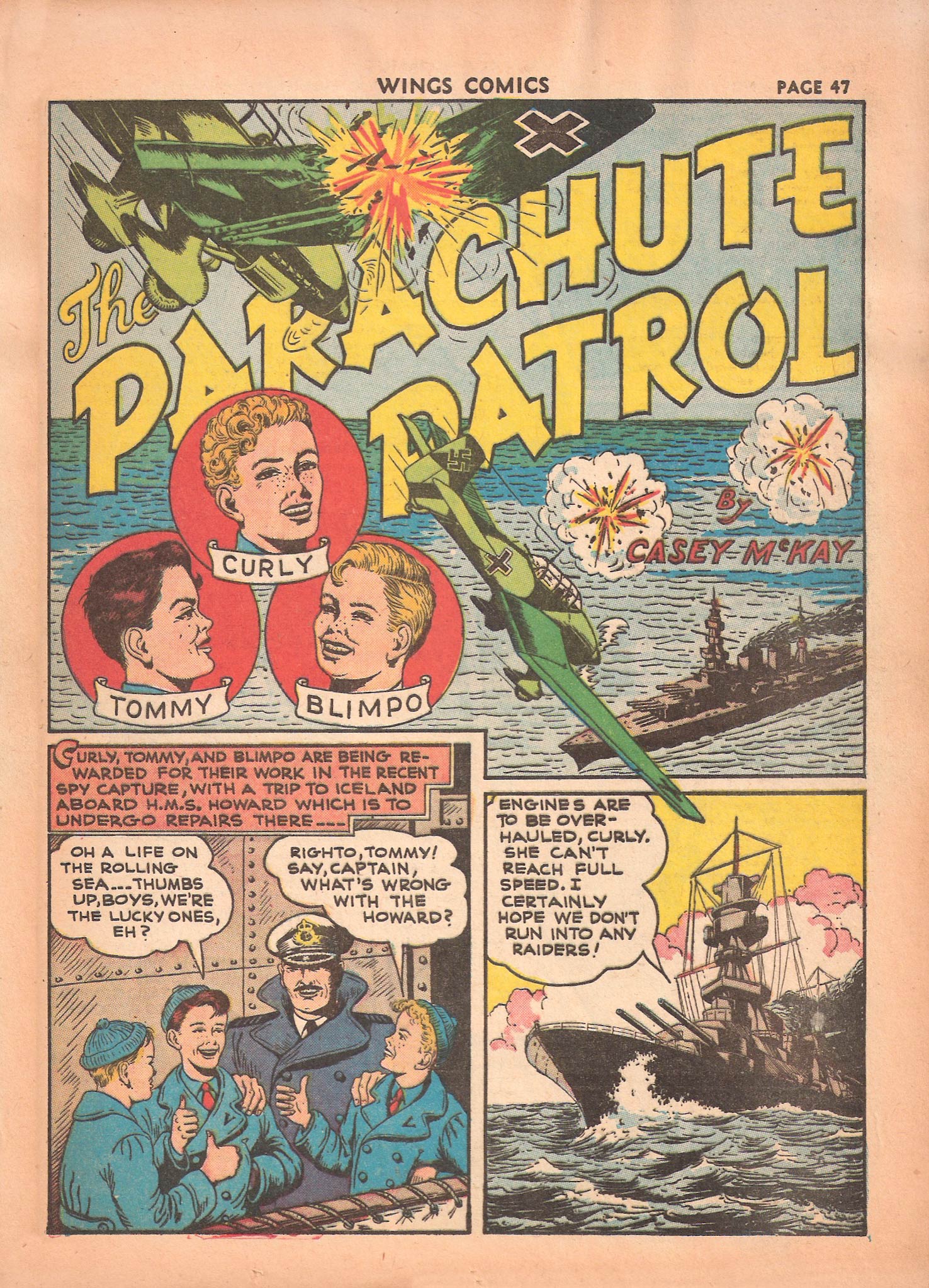 Read online Wings Comics comic -  Issue #17 - 49