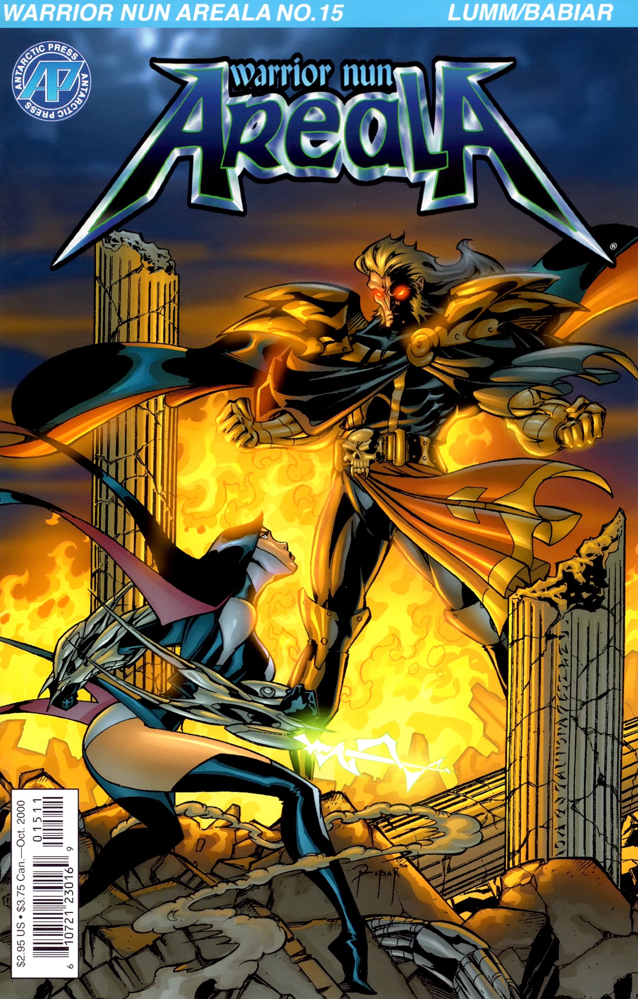 Read online Warrior Nun Areala (1999) comic -  Issue #15 - 1
