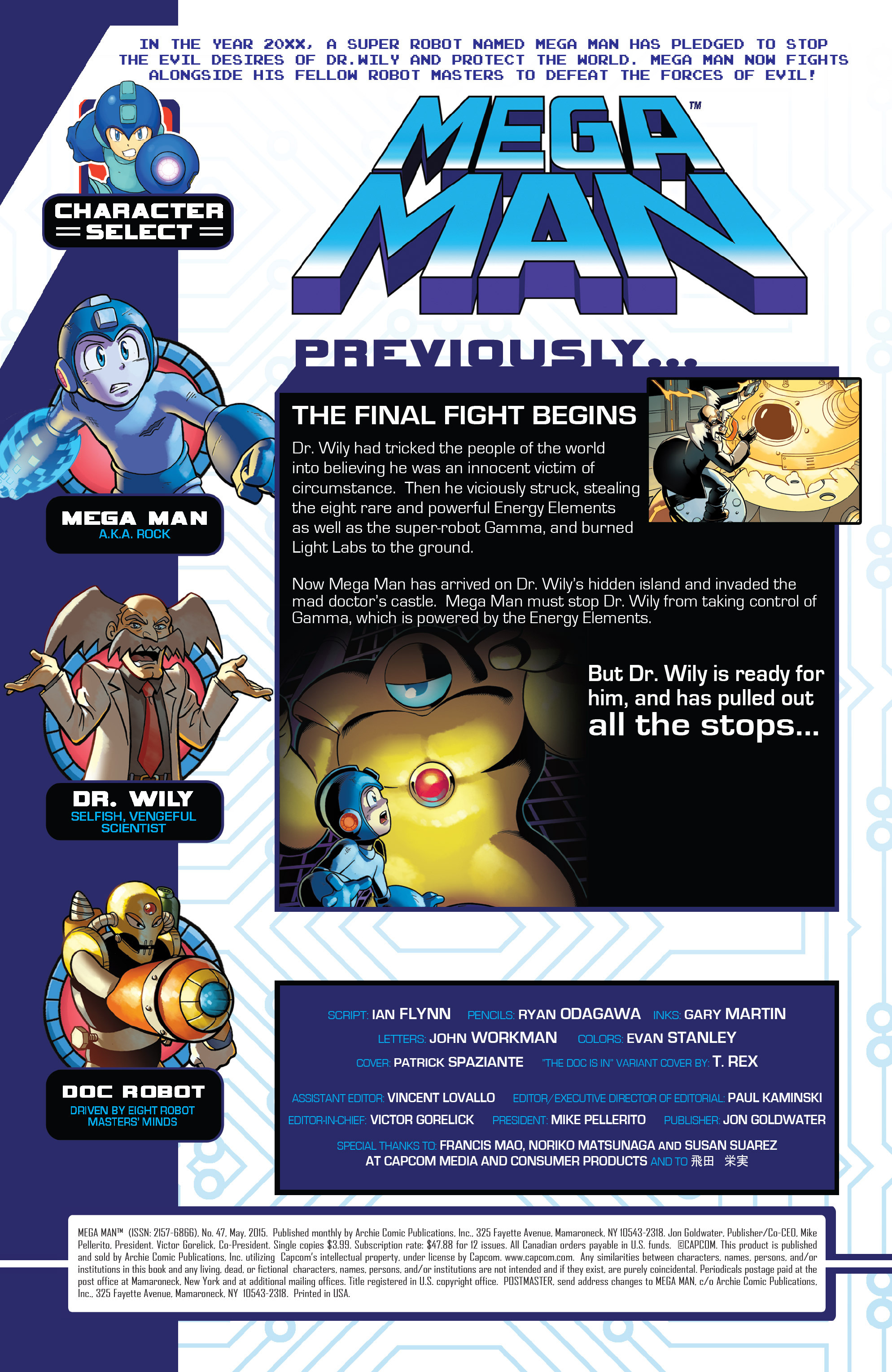 Read online Mega Man comic -  Issue #47 - 2