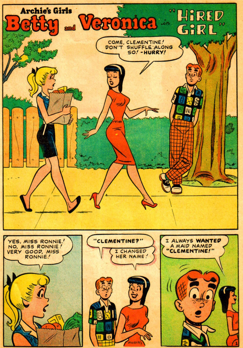 Read online Archie's Girls Betty and Veronica comic -  Issue #61 - 24