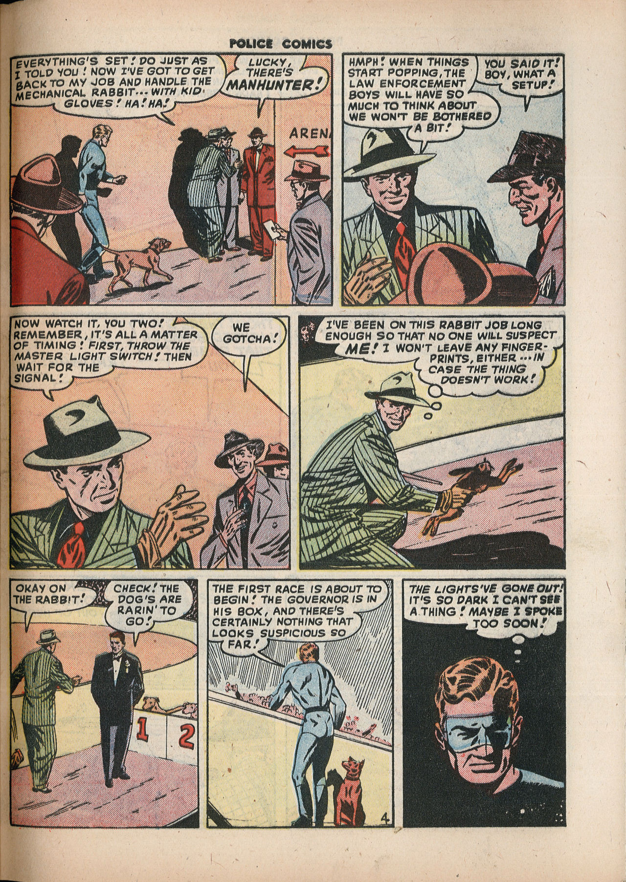 Read online Police Comics comic -  Issue #86 - 45