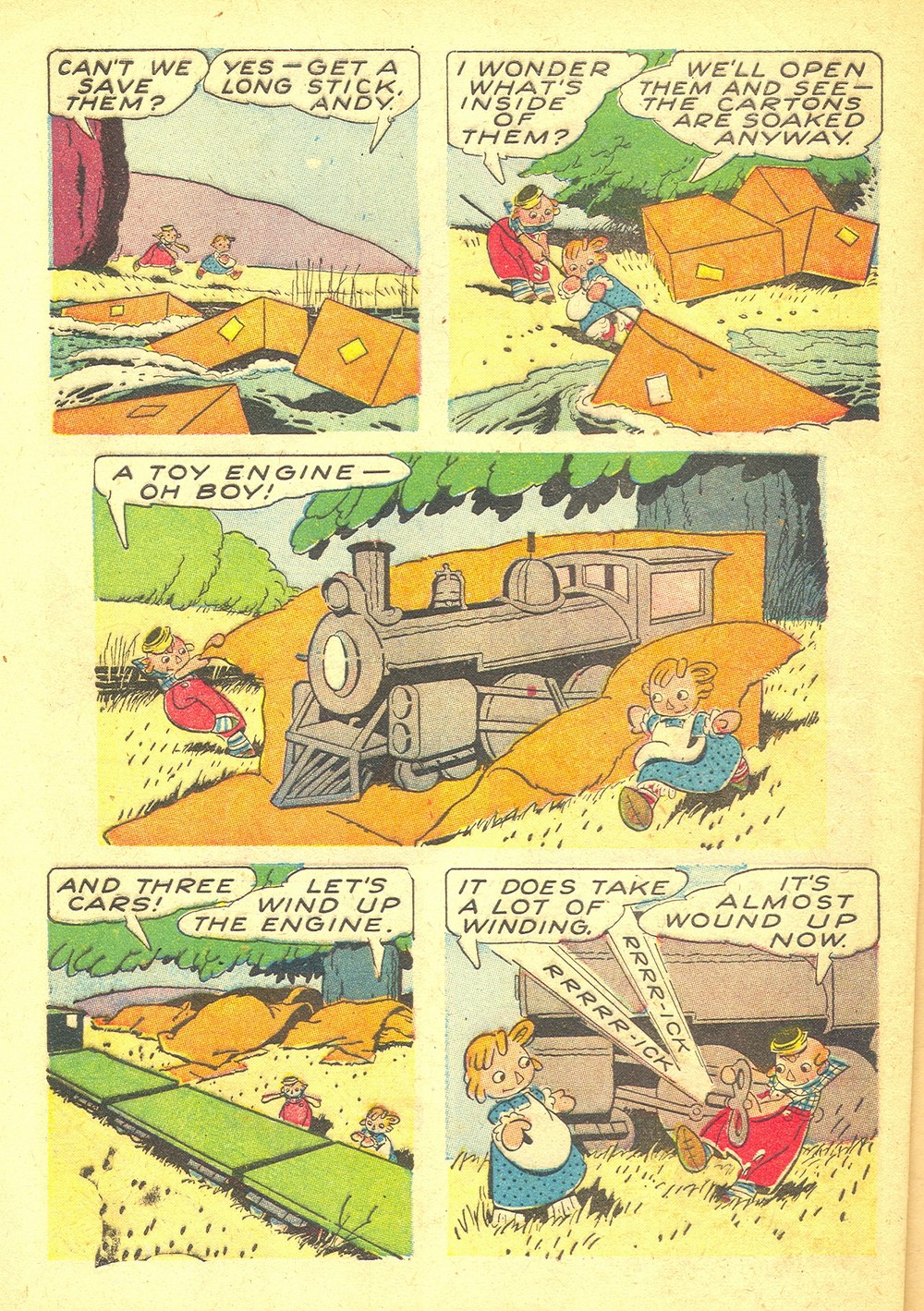 Read online Four Color Comics comic -  Issue #380 - 4