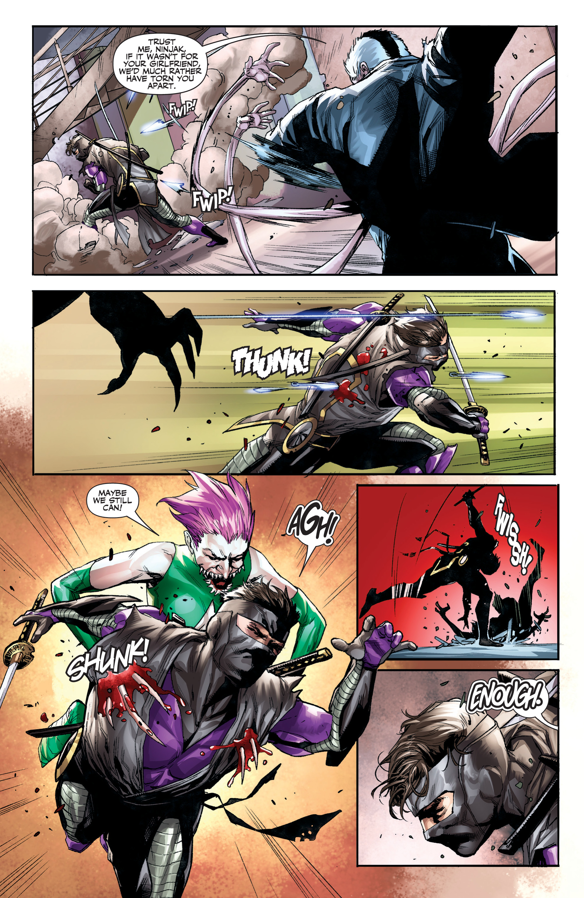 Read online Ninjak (2015) comic -  Issue #24 - 5