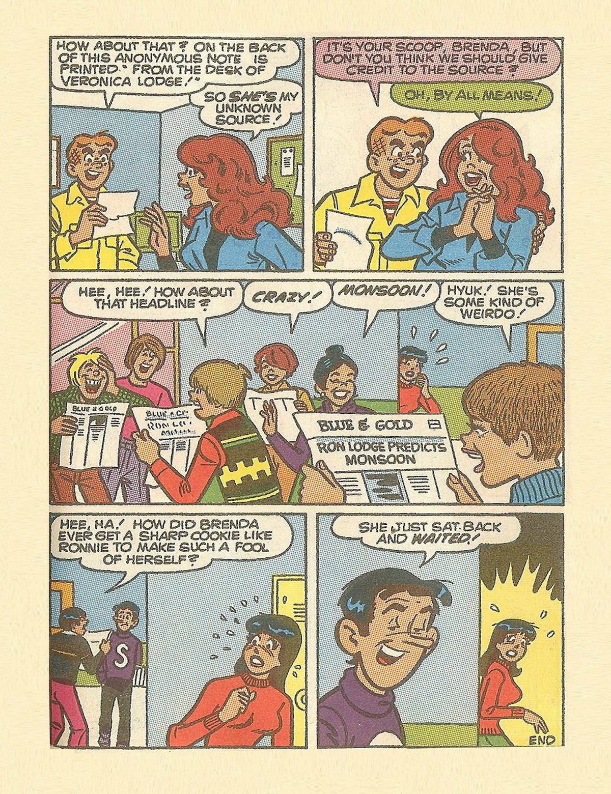 Read online Betty and Veronica Digest Magazine comic -  Issue #23 - 143