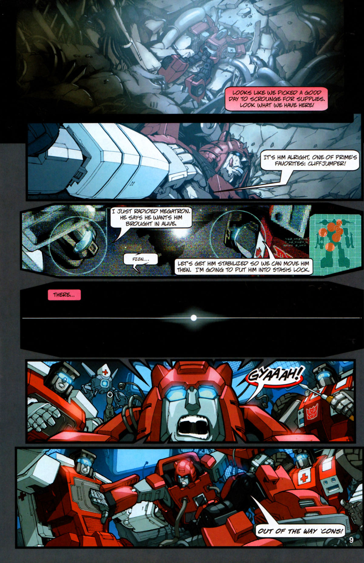 Read online Transformers: Timelines comic -  Issue #3 - 11