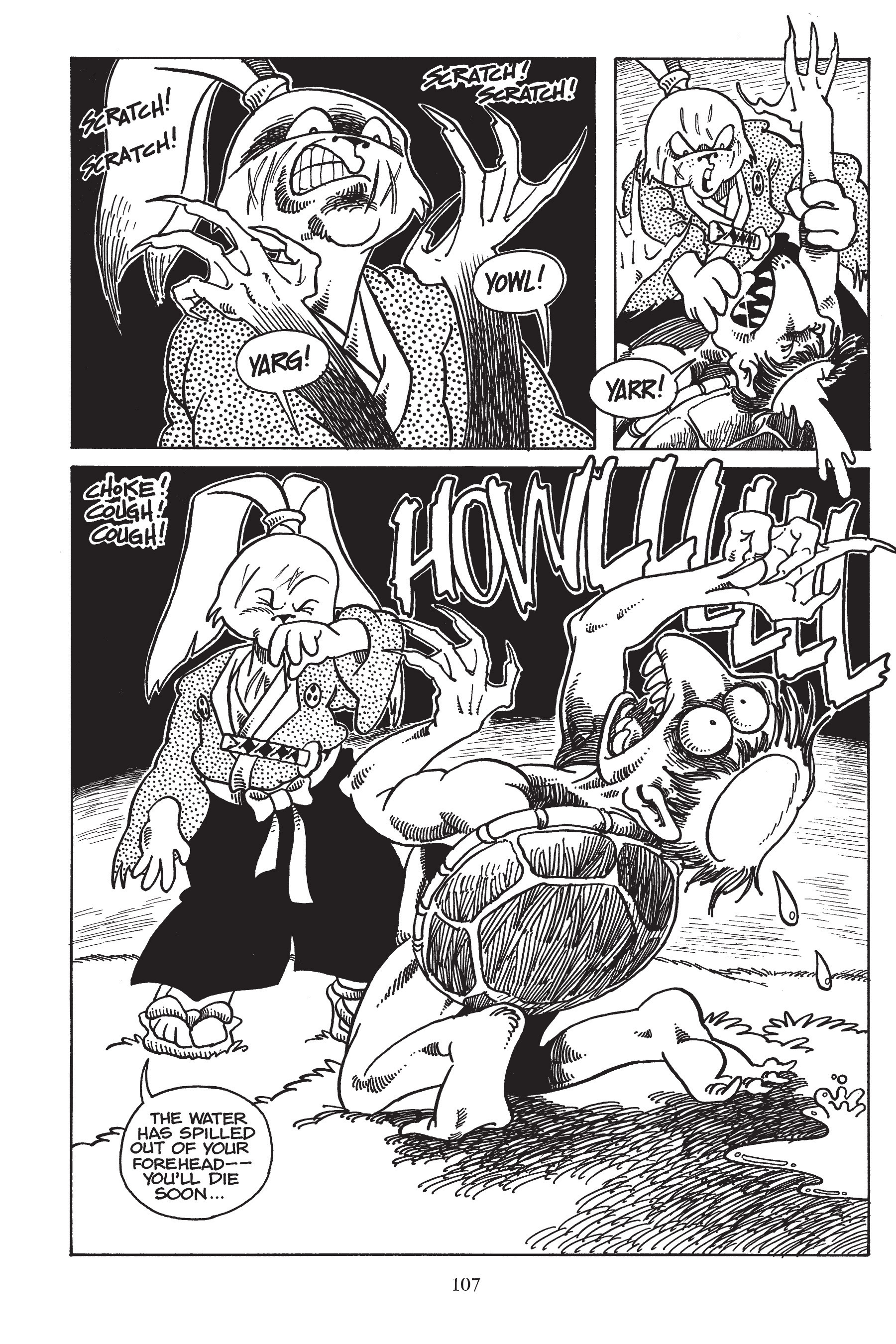 Read online Usagi Yojimbo (1987) comic -  Issue # _TPB 2 - 108