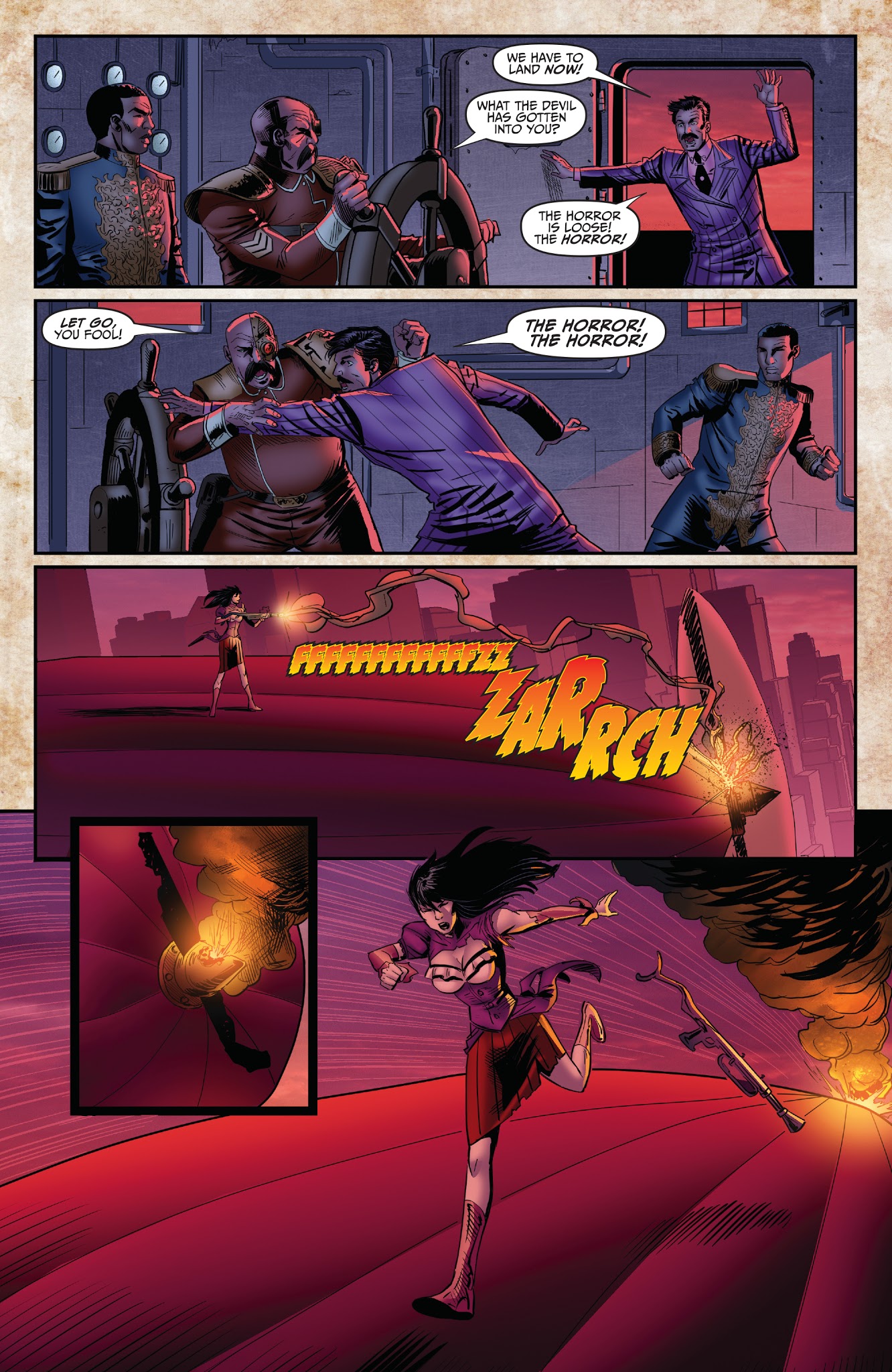 Read online Legenderry: Vampirella comic -  Issue # _TPB - 117