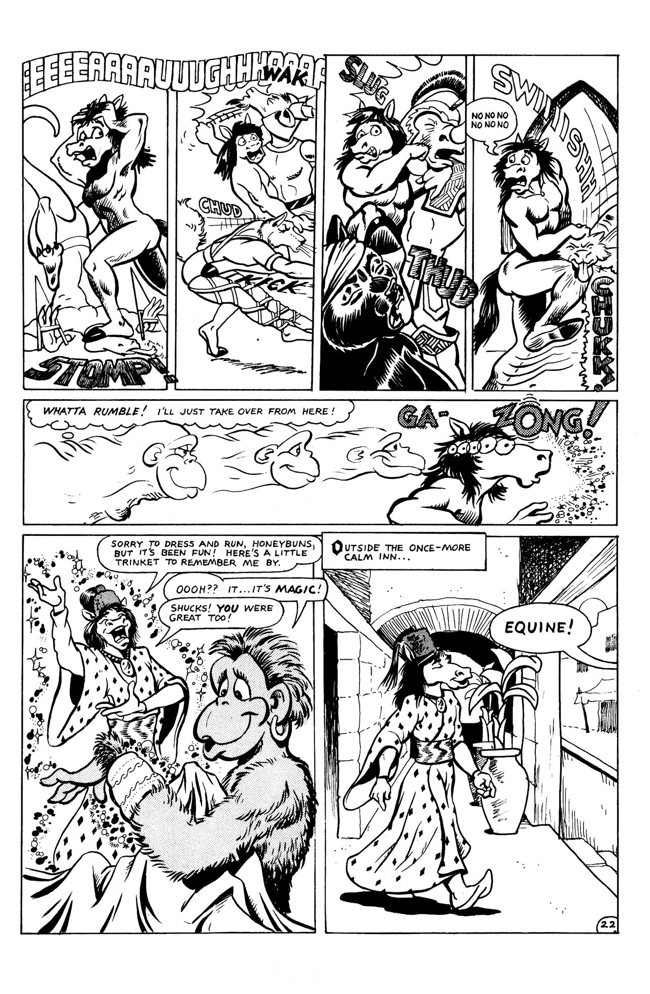 Read online Equine, The Uncivilized comic -  Issue #6 - 24