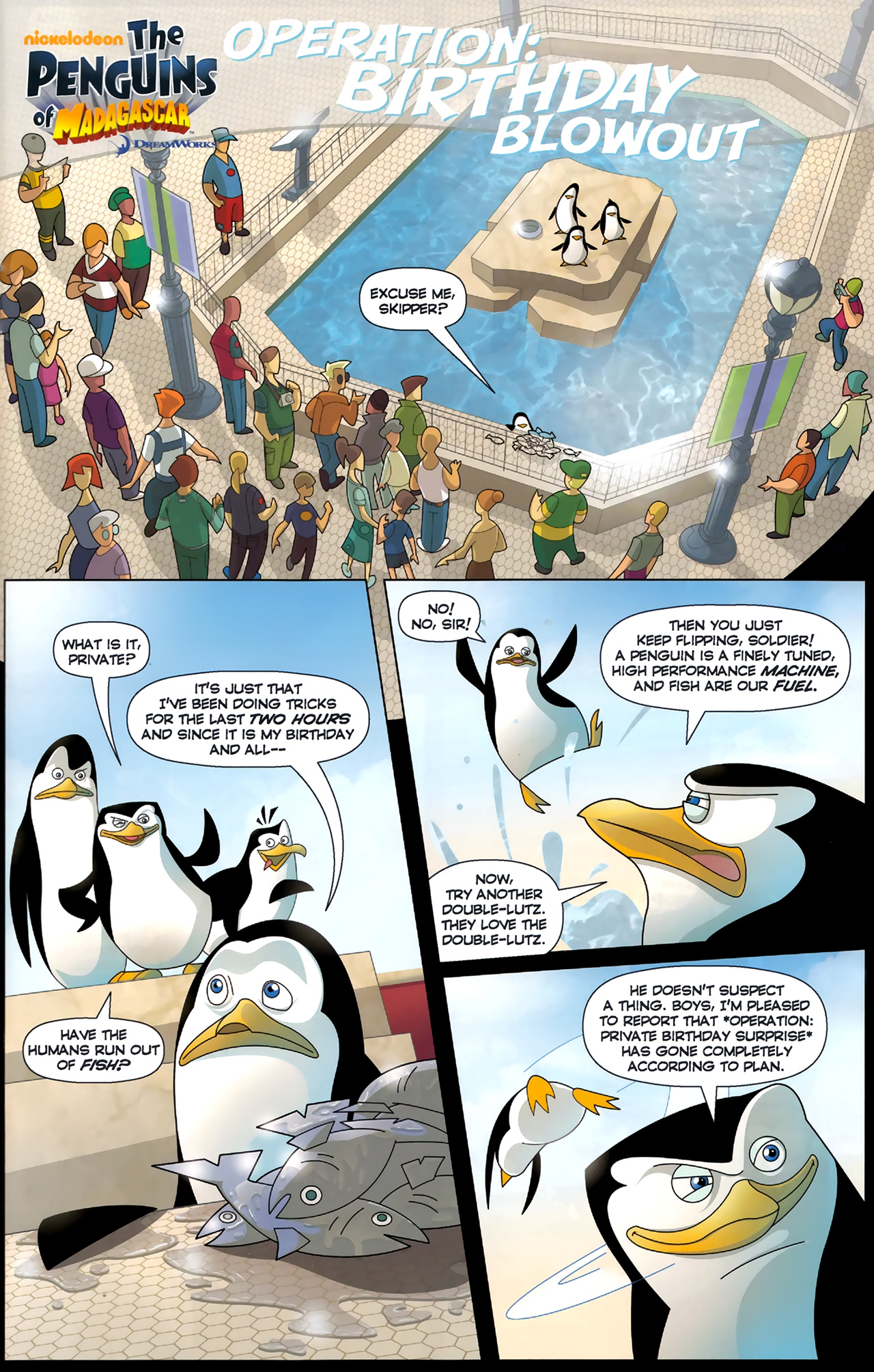 Read online Penguins of Madagascar comic -  Issue #2 - 22