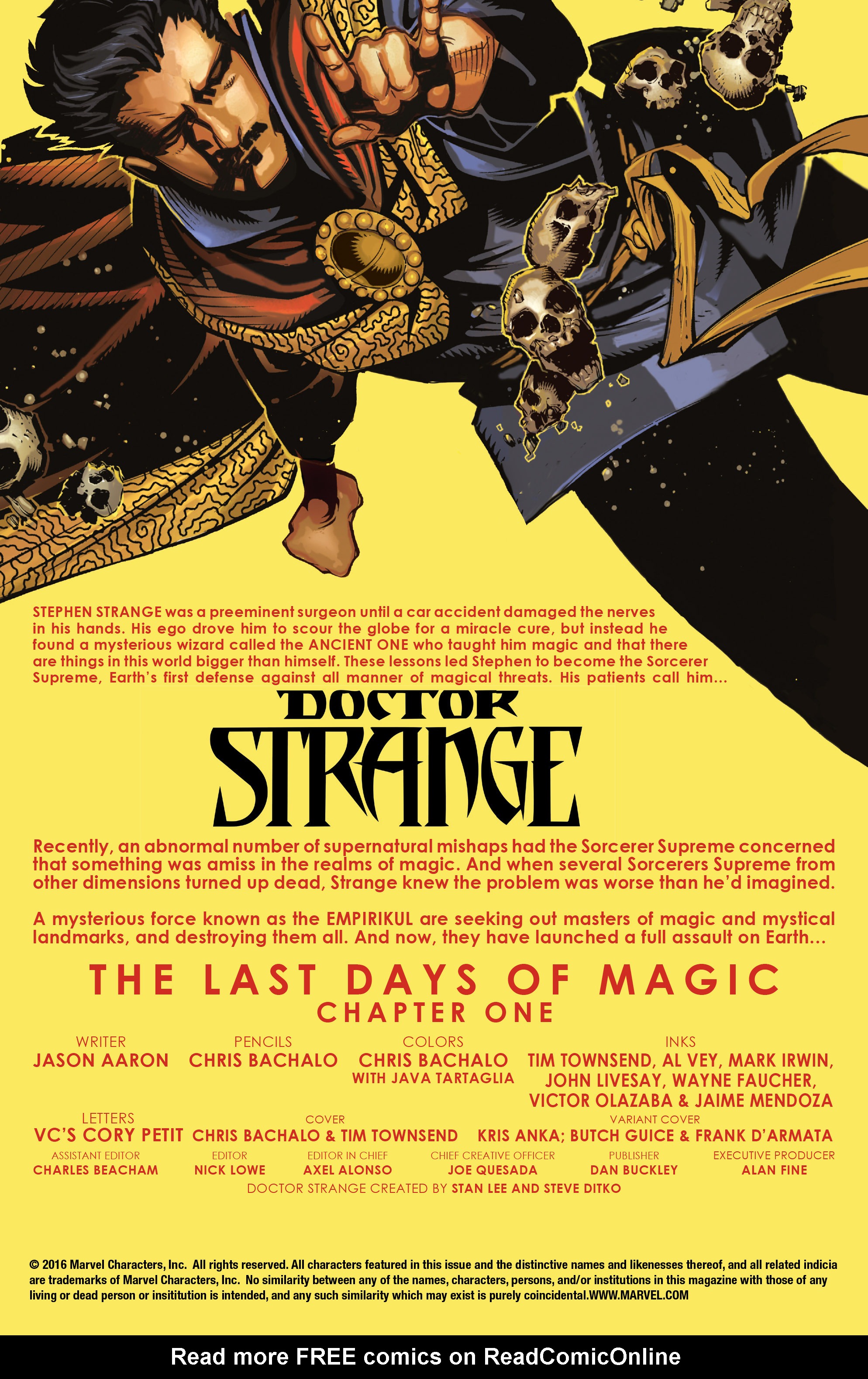 Read online Doctor Strange (2015) comic -  Issue #6 - 2