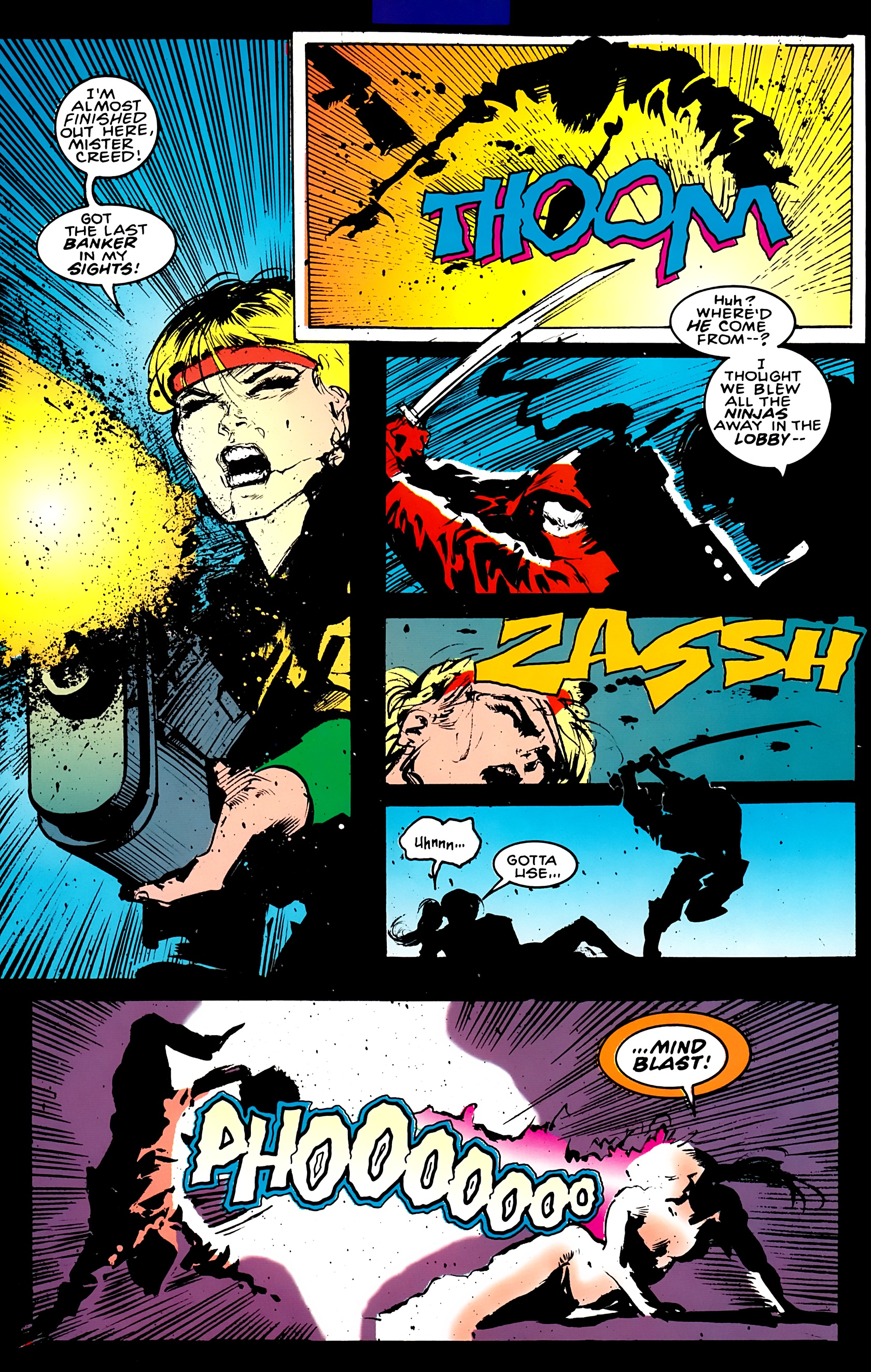 Read online Sabretooth comic -  Issue #4 - 14