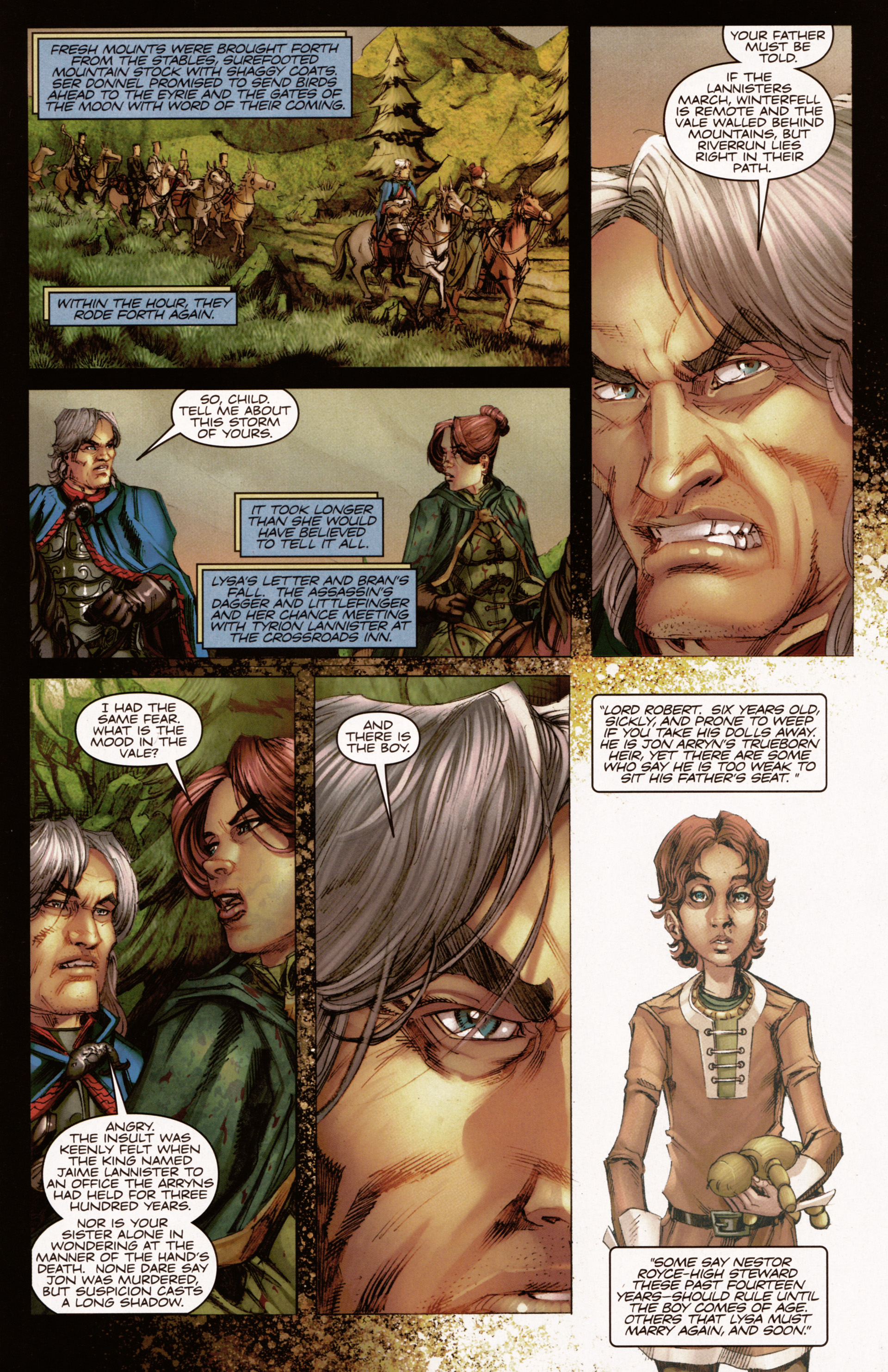 Read online A Game Of Thrones comic -  Issue #11 - 7