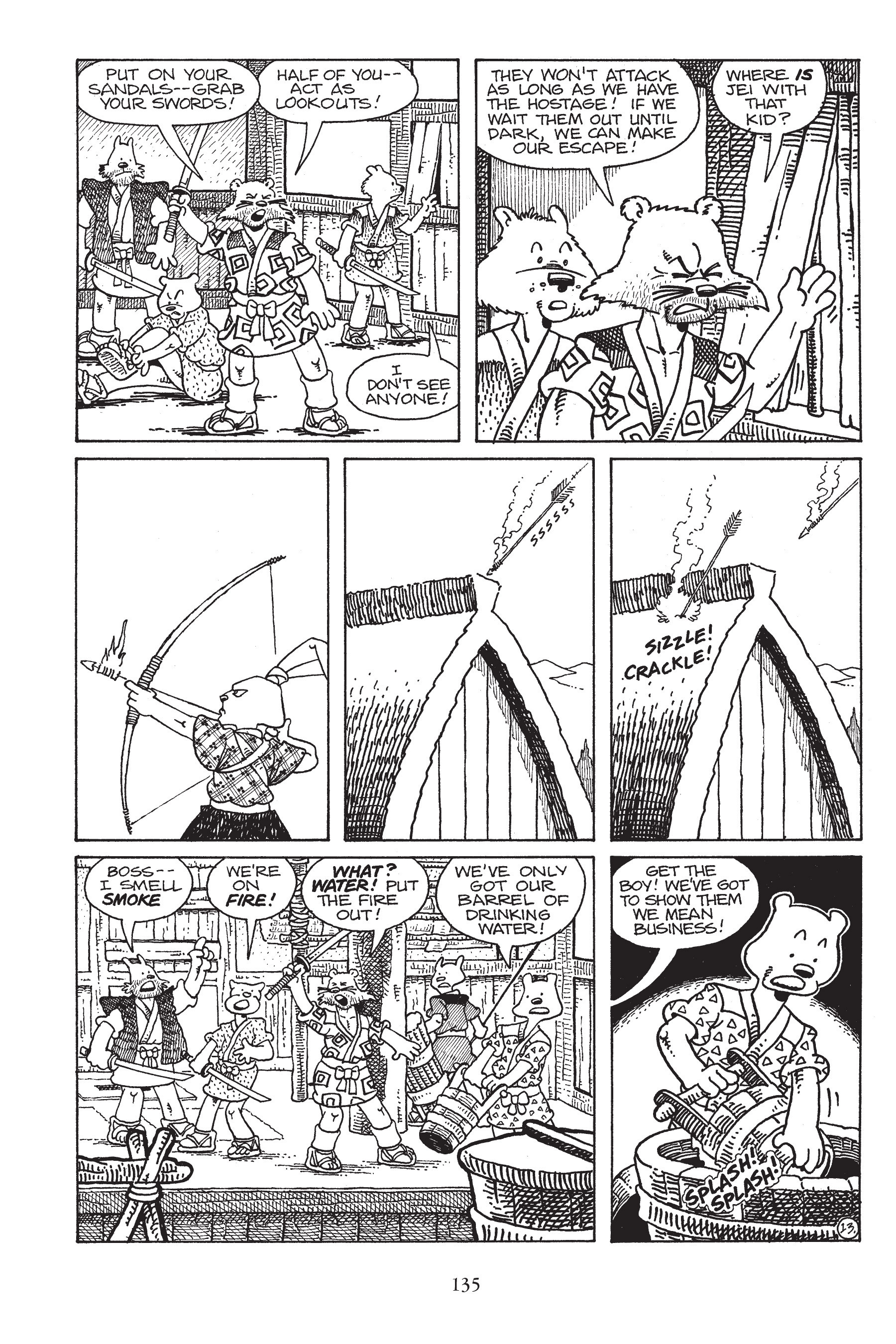 Read online Usagi Yojimbo (1987) comic -  Issue # _TPB 6 - 134