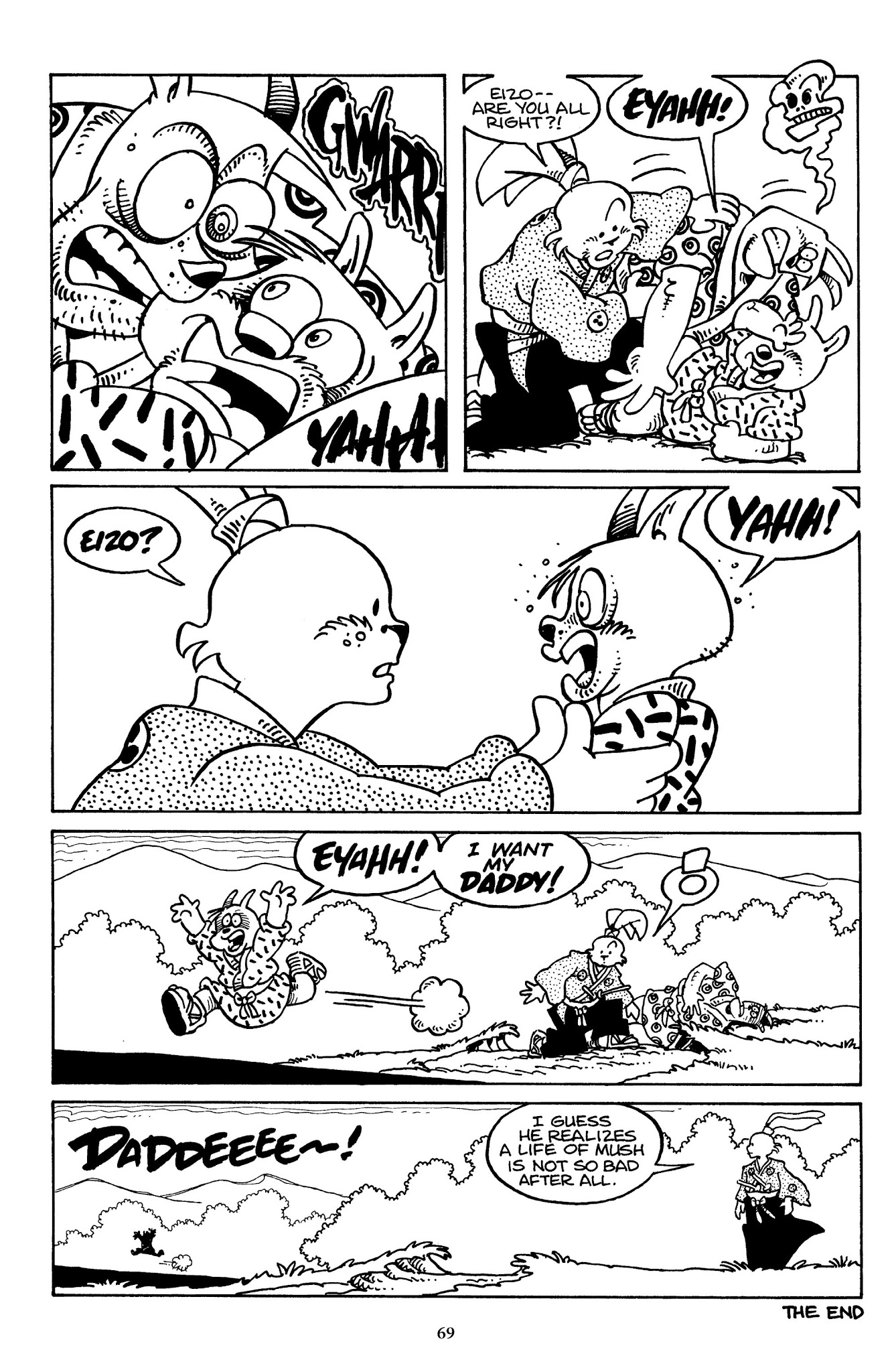 Read online The Usagi Yojimbo Saga comic -  Issue # TPB 3 - 68