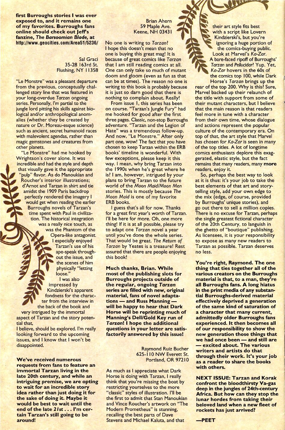 Read online Tarzan (1996) comic -  Issue #17 - 32