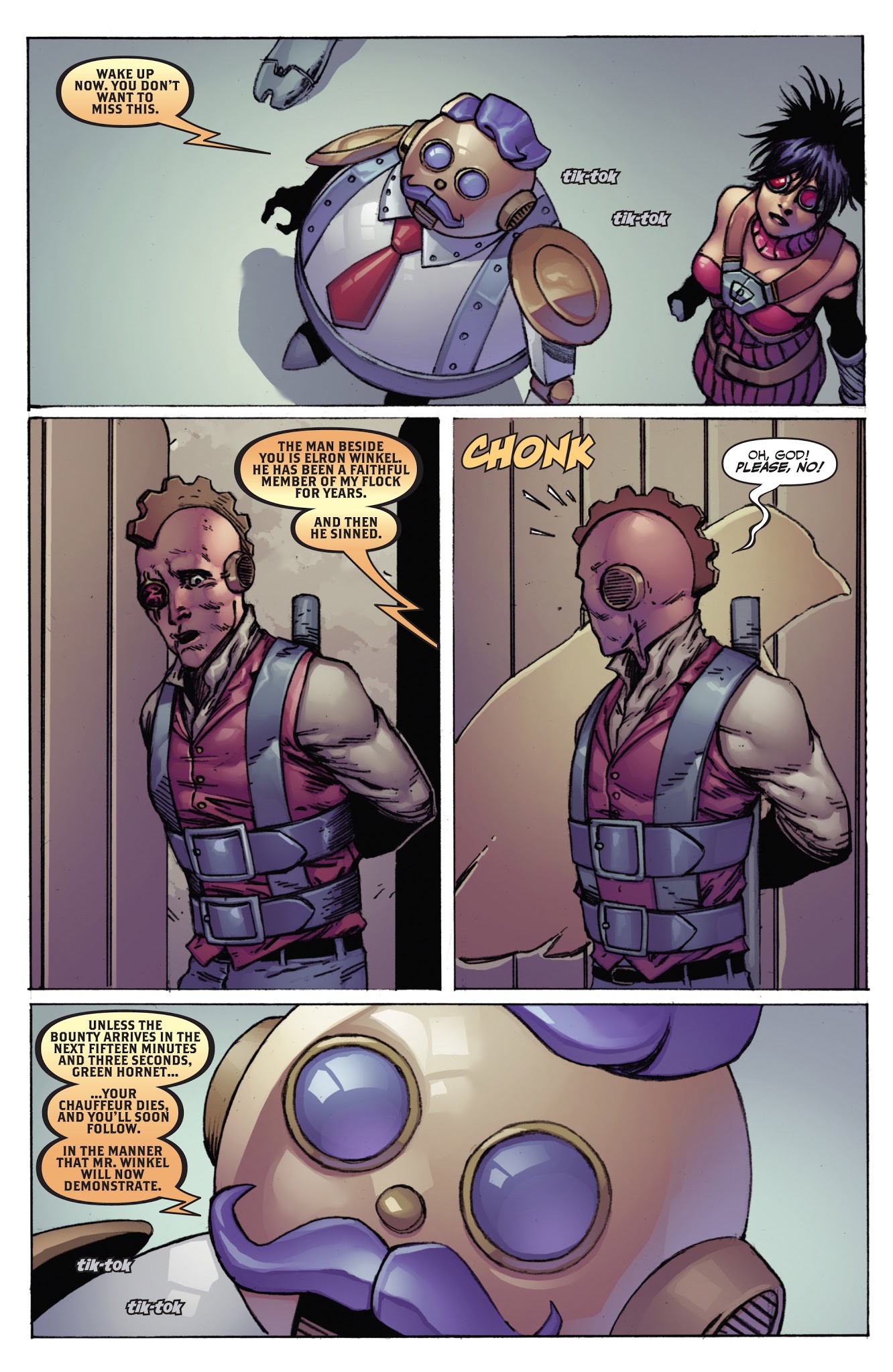 Read online Legenderry: Green Hornet comic -  Issue #2 - 23