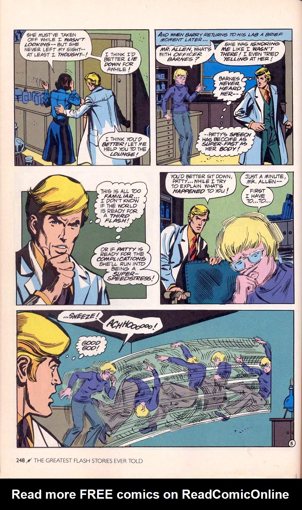 Read online The Greatest Flash Stories Ever Told comic -  Issue # TPB - 250