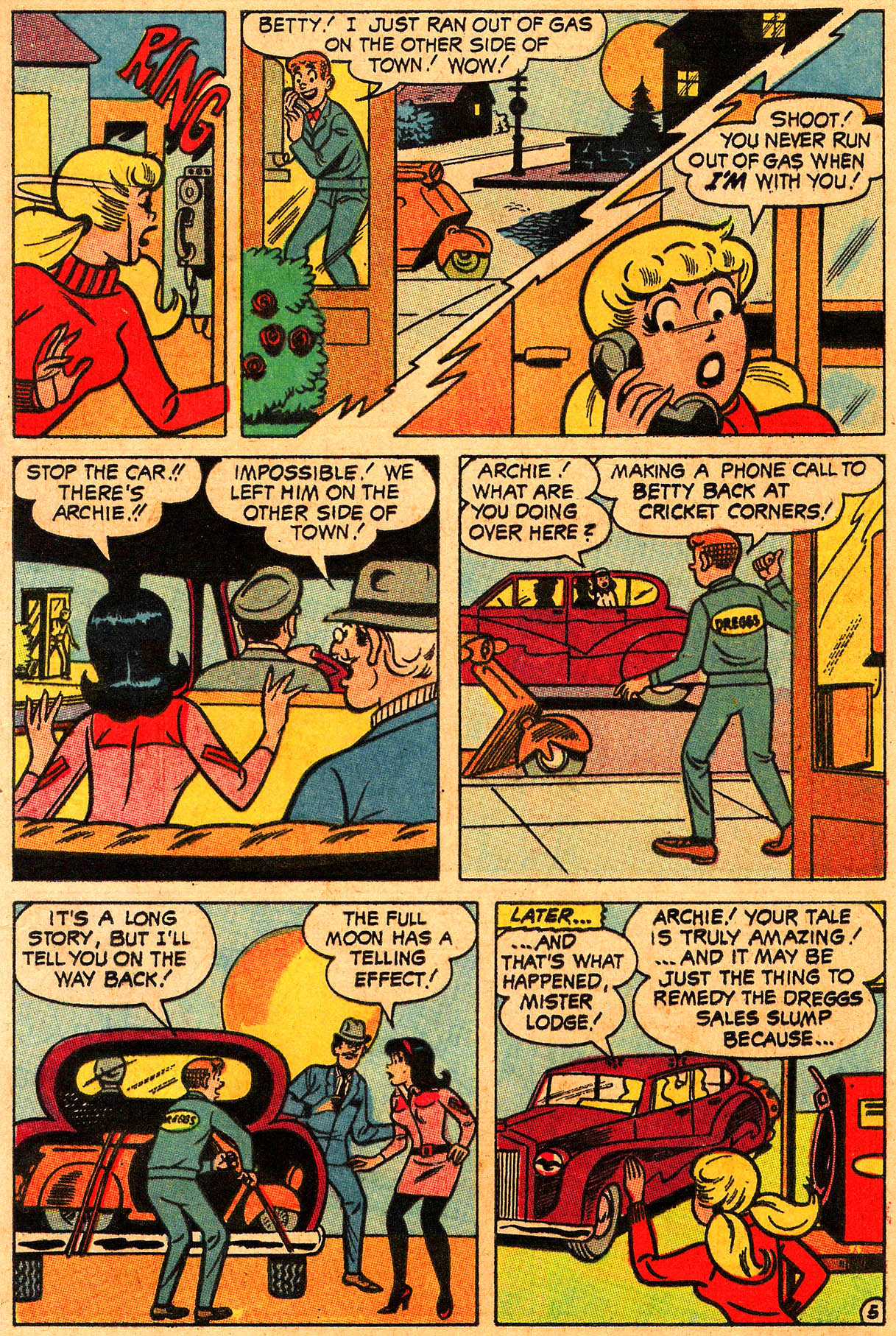 Read online Archie's Pals 'N' Gals (1952) comic -  Issue #50 - 55