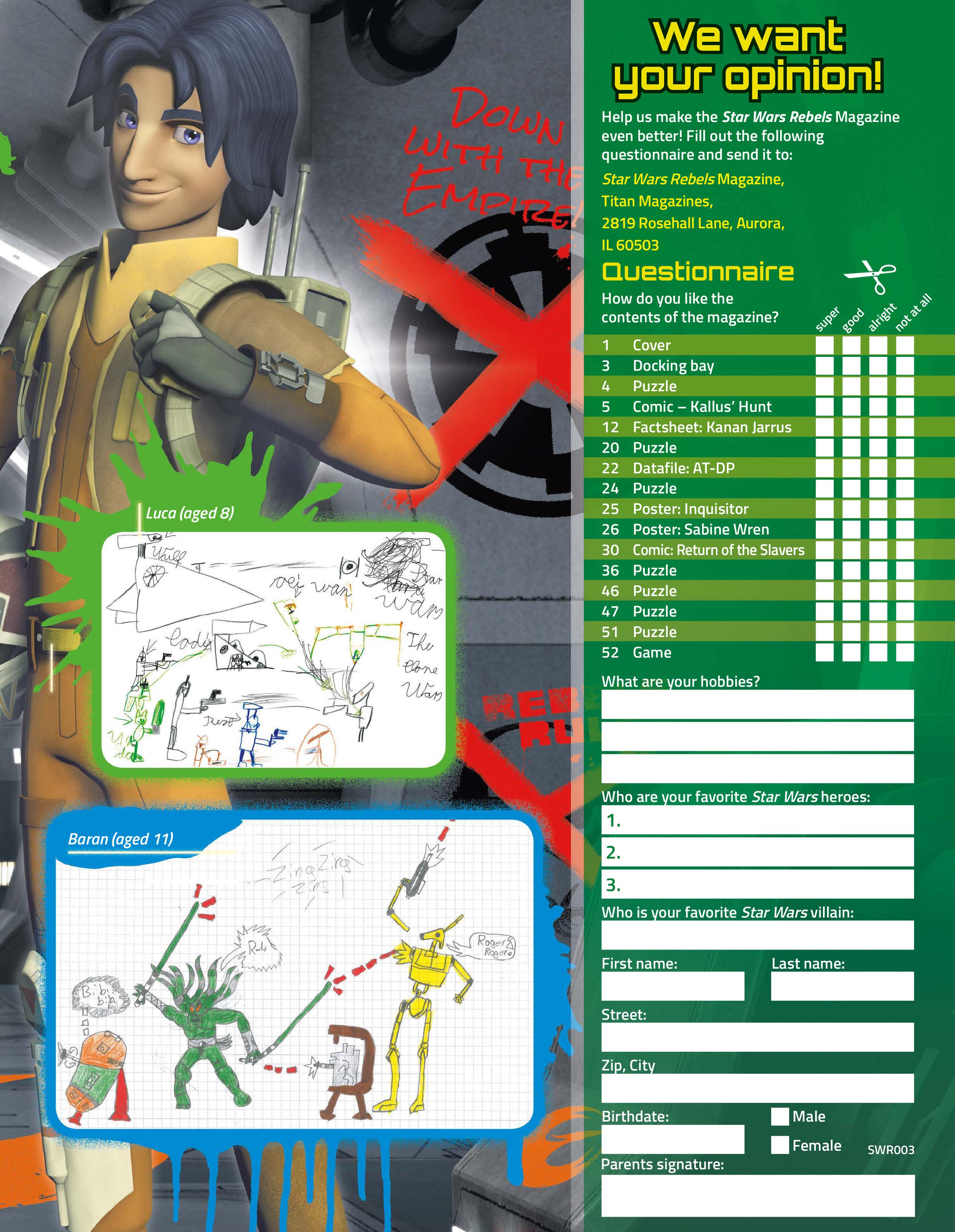 Read online Star Wars Rebels Magazine comic -  Issue #3 - 49