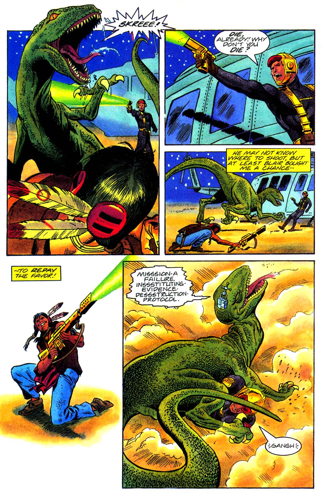 Read online Turok, Dinosaur Hunter (1993) comic -  Issue #17 - 21
