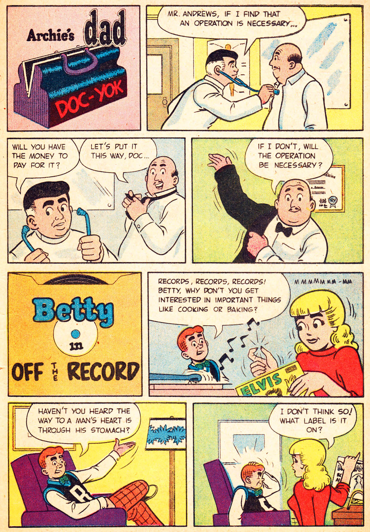 Read online Archie's Joke Book Magazine comic -  Issue #50 - 15