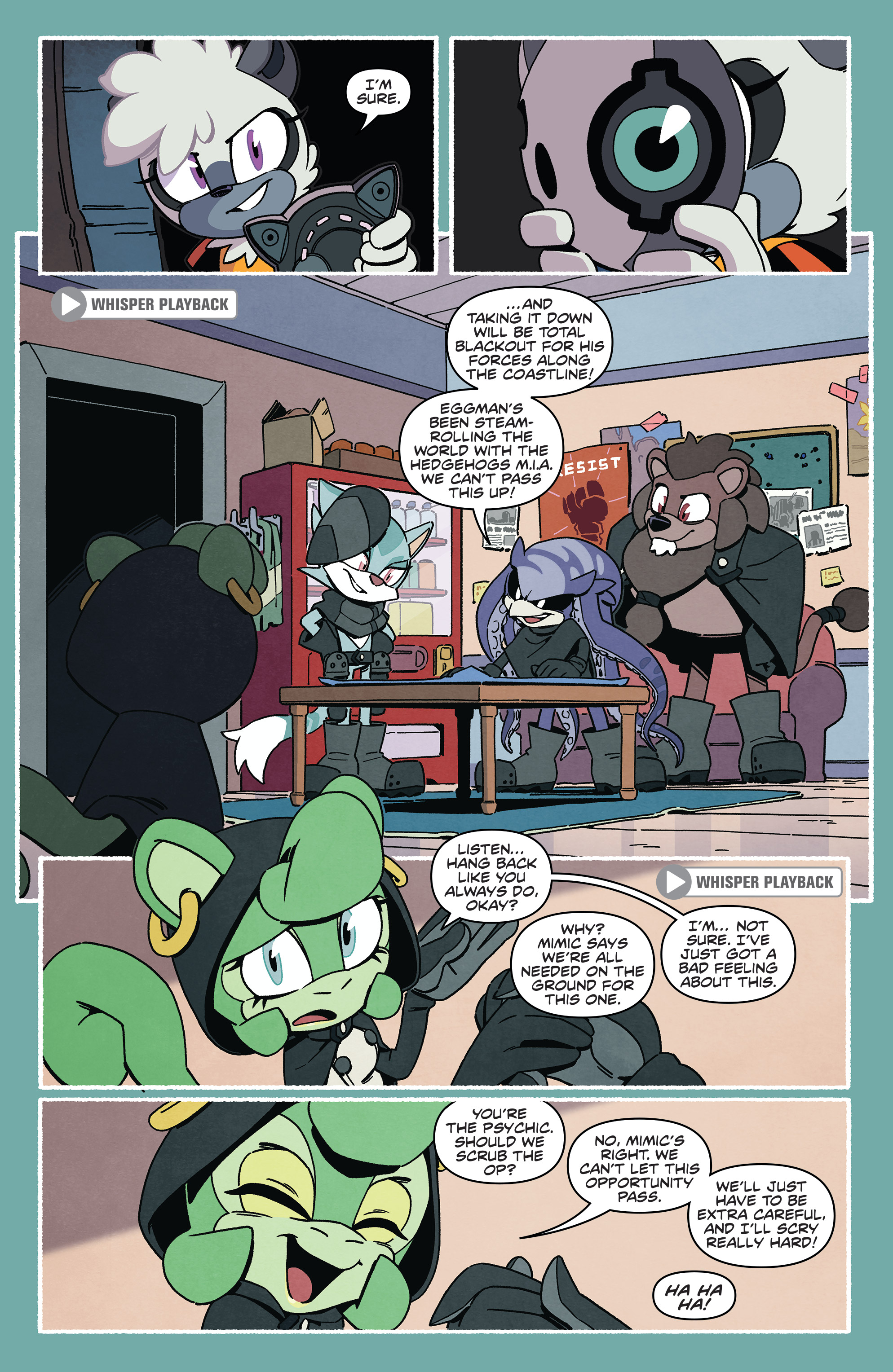 Read online Sonic the Hedgehog: Tangle & Whisper comic -  Issue #3 - 10