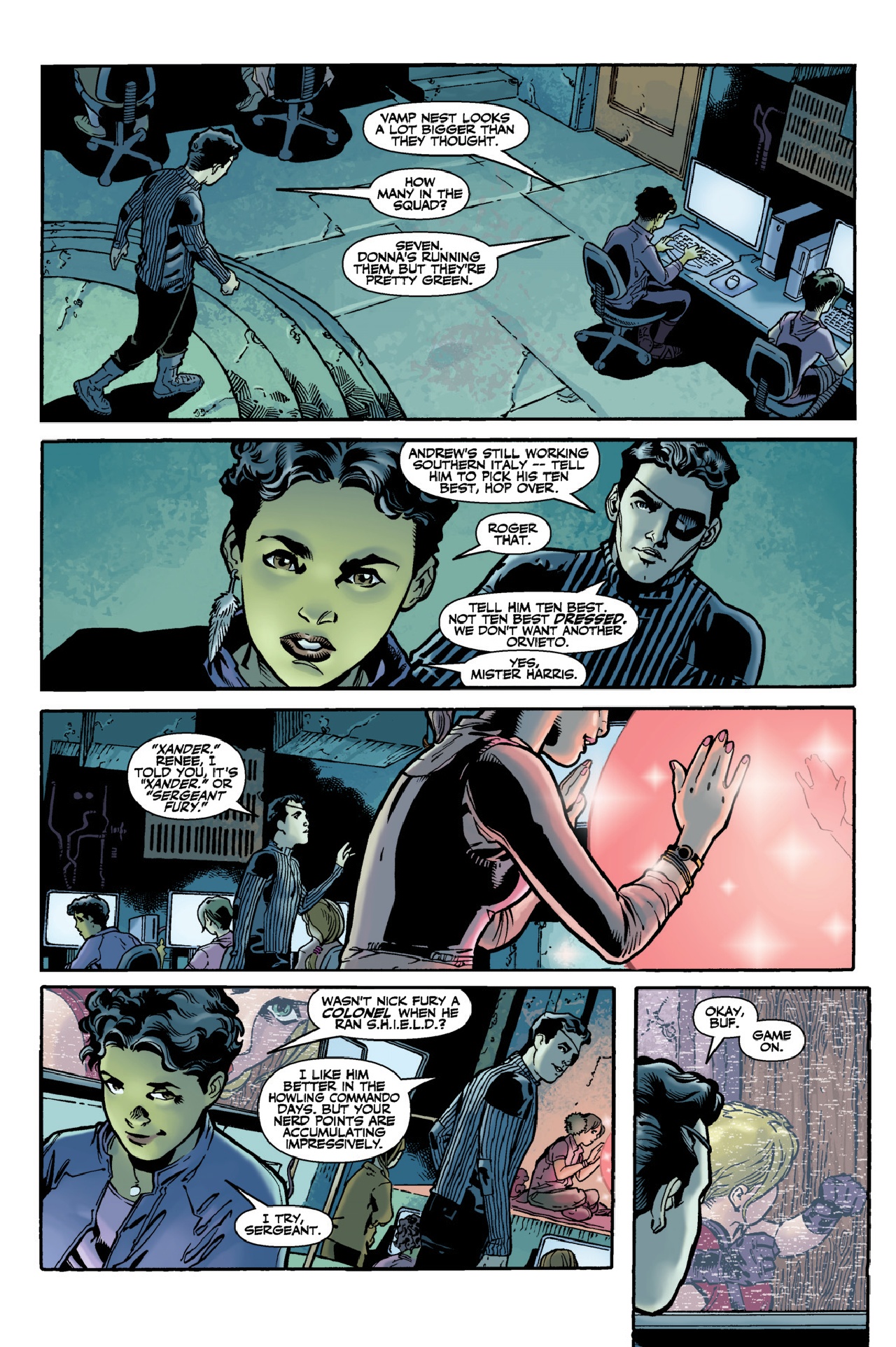 Read online Buffy the Vampire Slayer Season Eight comic -  Issue #1 - 9