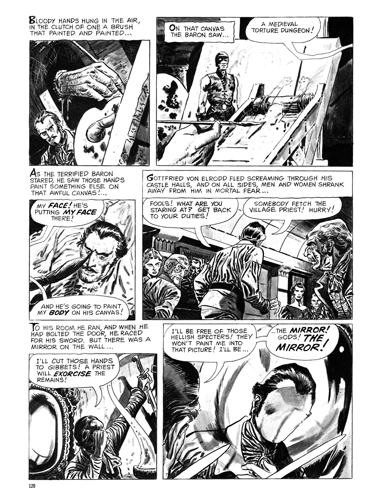 Read online Eerie Archives comic -  Issue # TPB 7 - 121