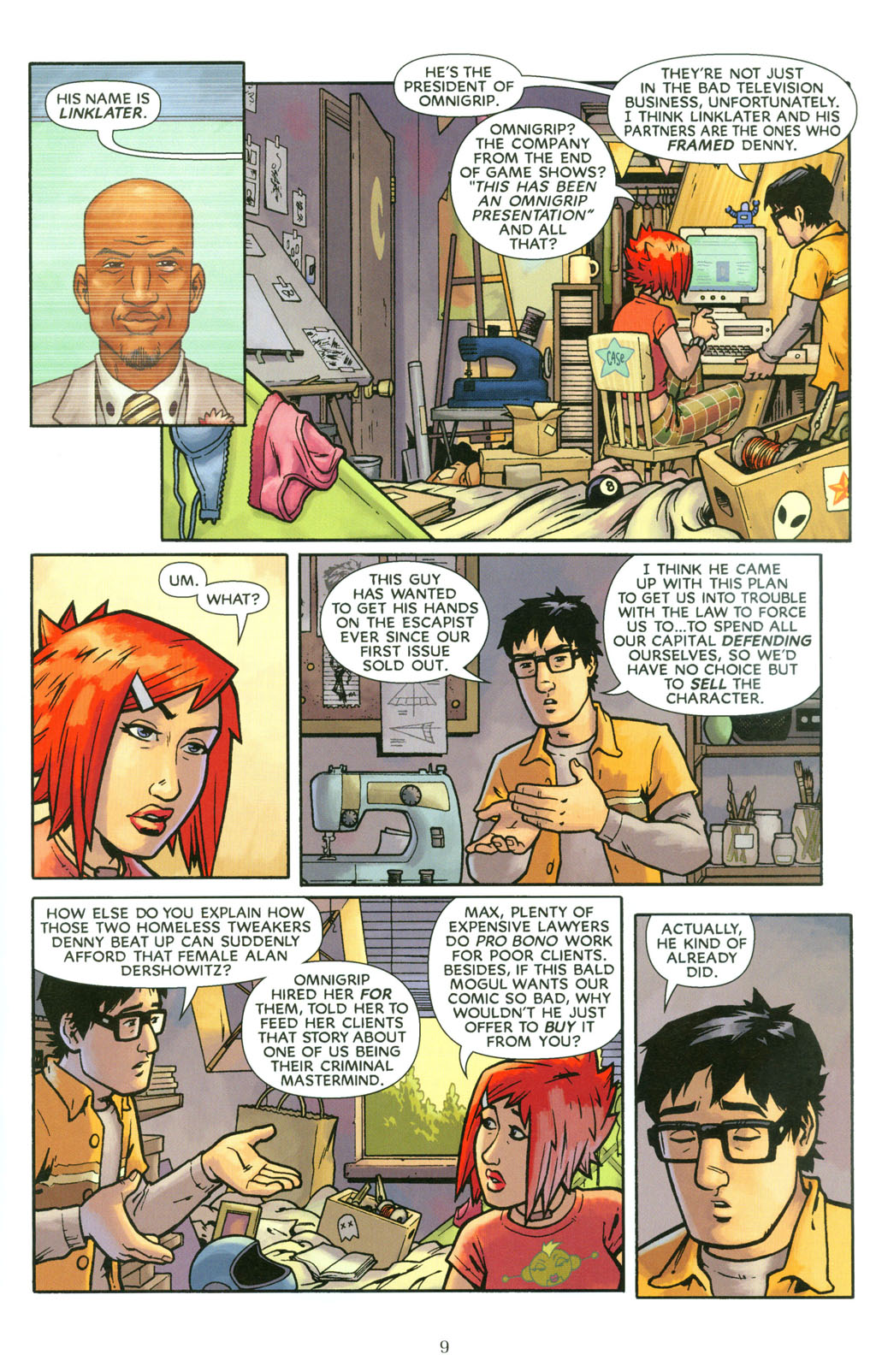 Read online The Escapists comic -  Issue #5 - 11