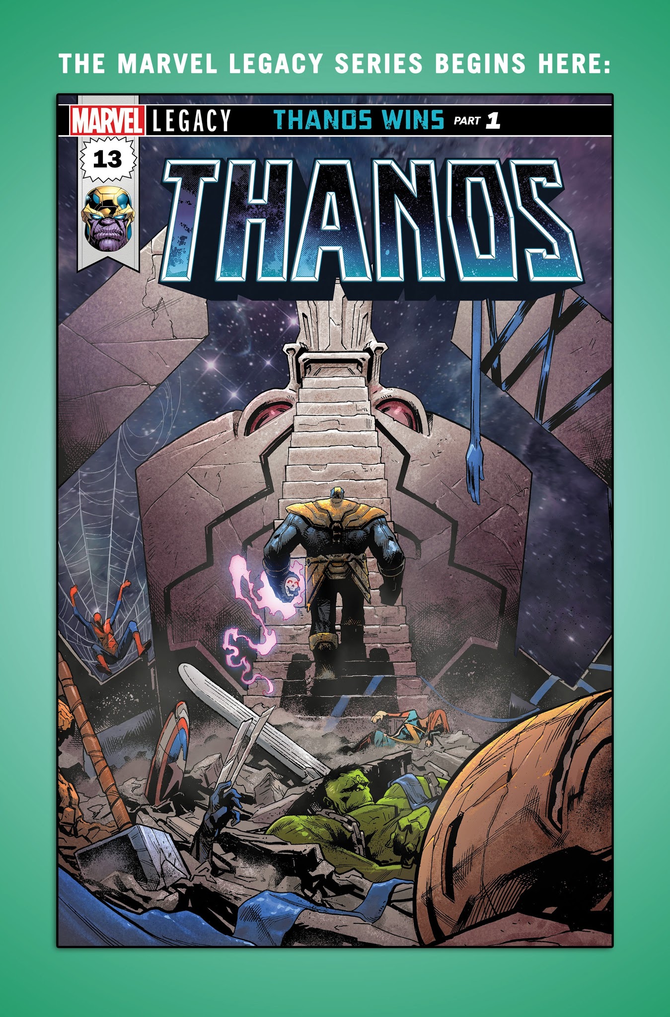 Read online Thanos (2016) comic -  Issue # _Marvel Legacy Primer Pages - 5