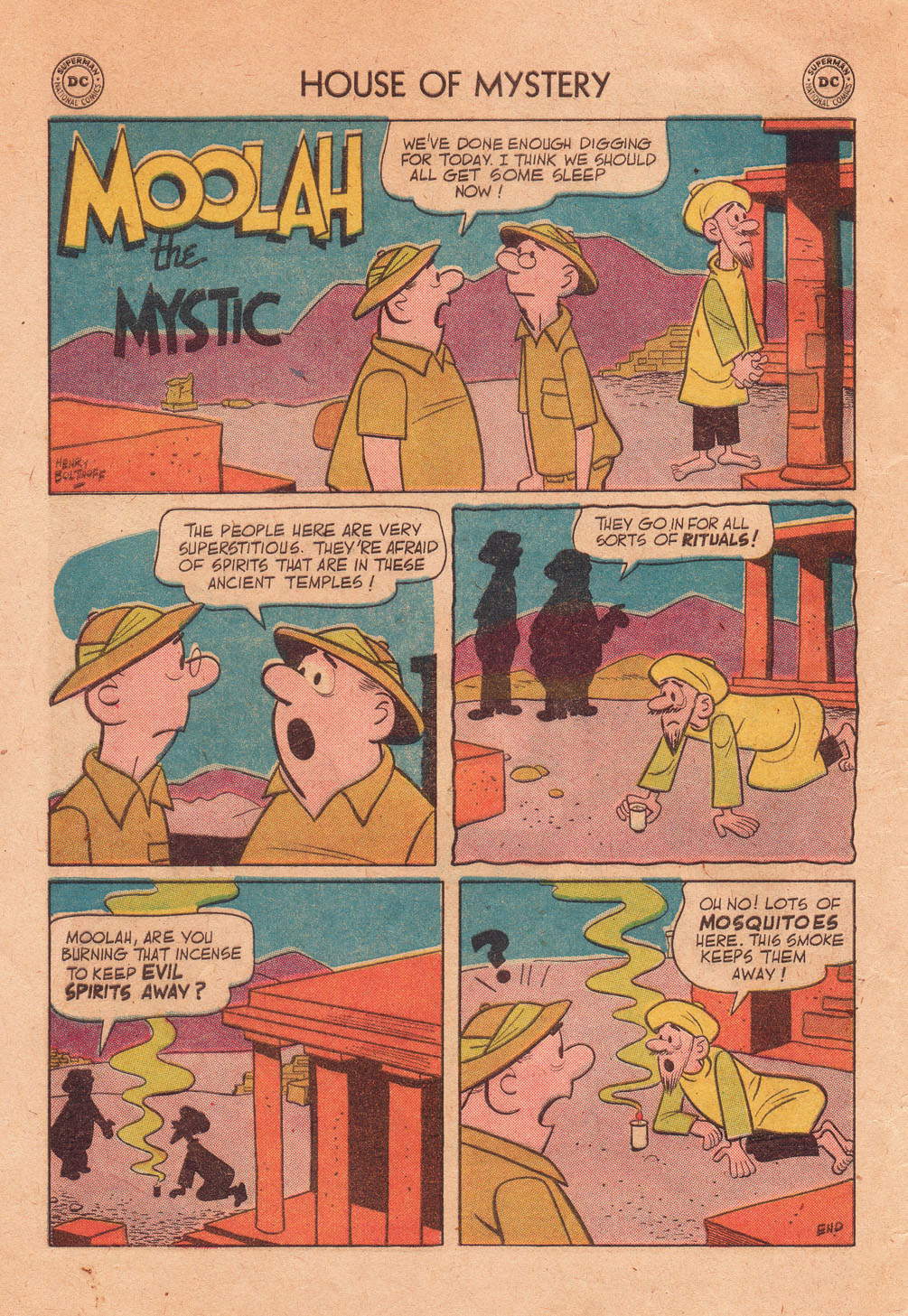 Read online House of Mystery (1951) comic -  Issue #87 - 10