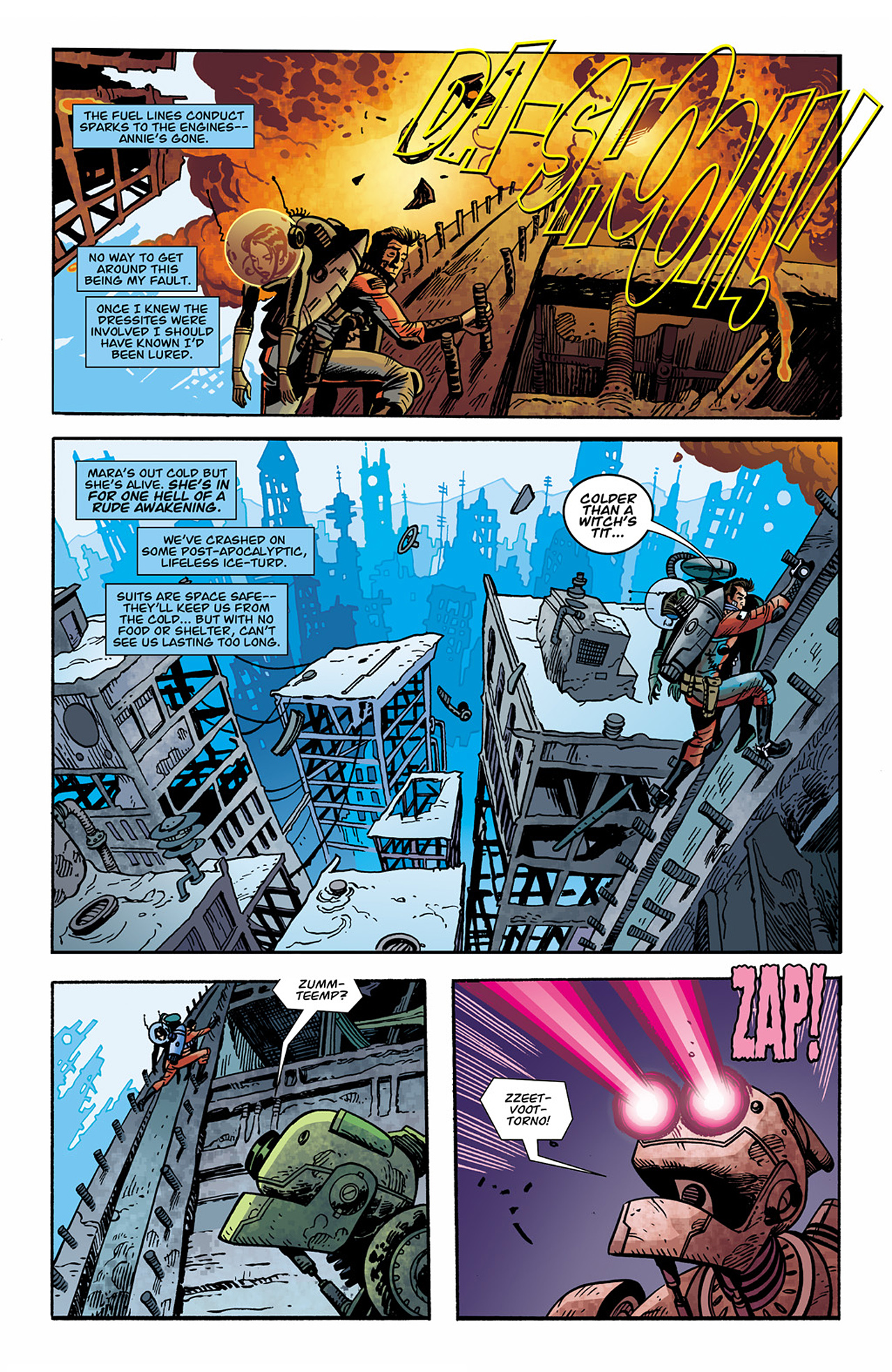 Read online Fear Agent comic -  Issue # TPB 1 - 67